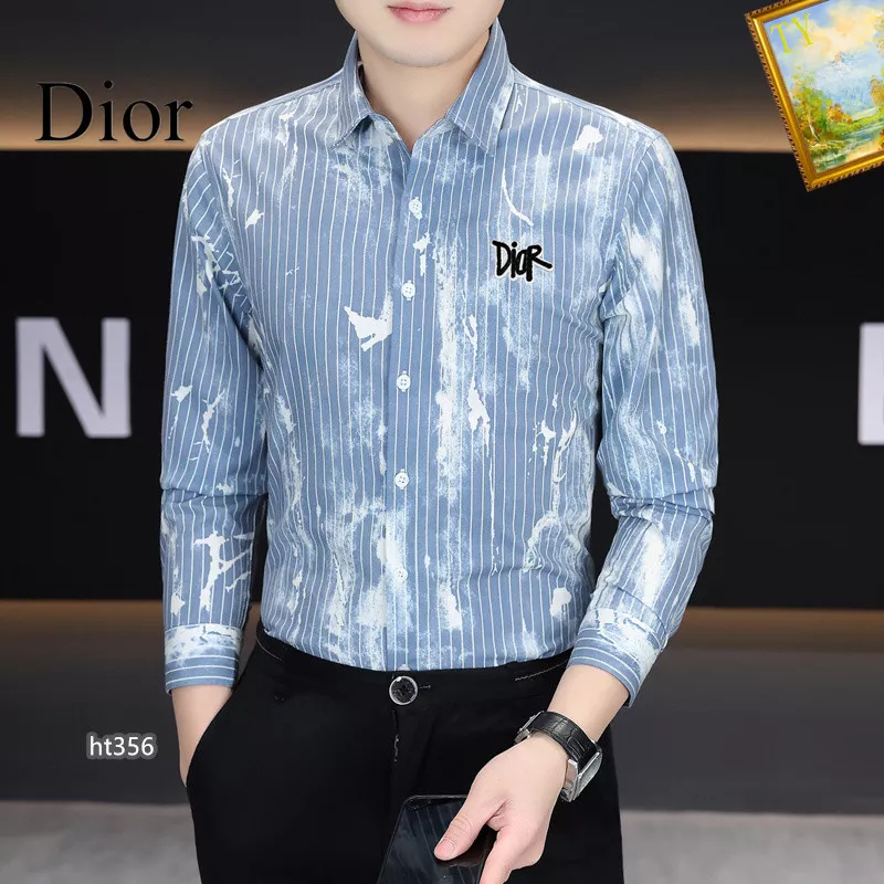 GoAnywhere 4201 Christian Dior Shirts Long Sleeved For Men