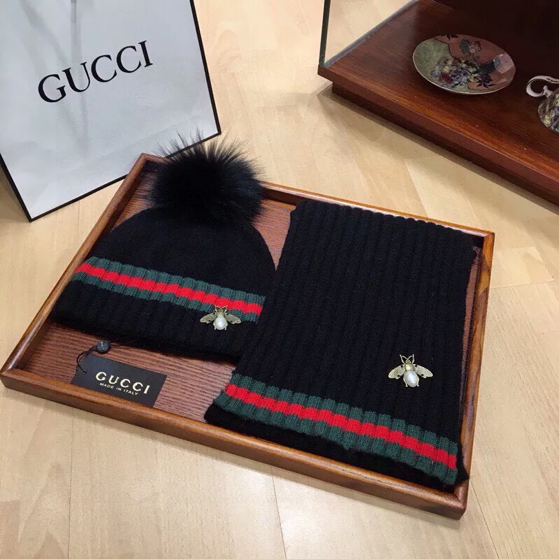 GoAnywhere 4274 Gucci Hat and Scarf Set
