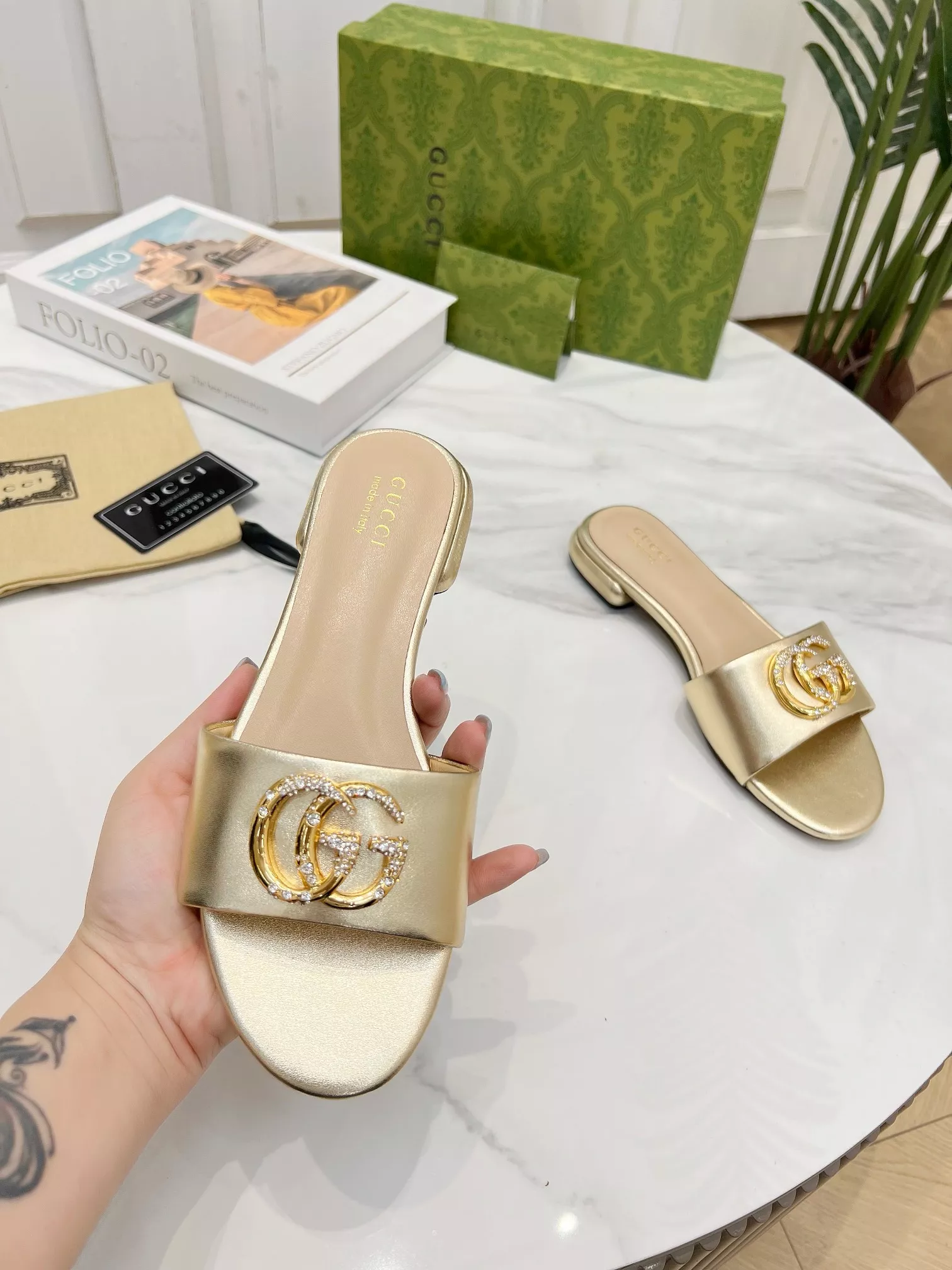 GoAnywhere 4384 Gucci Slippers For Women