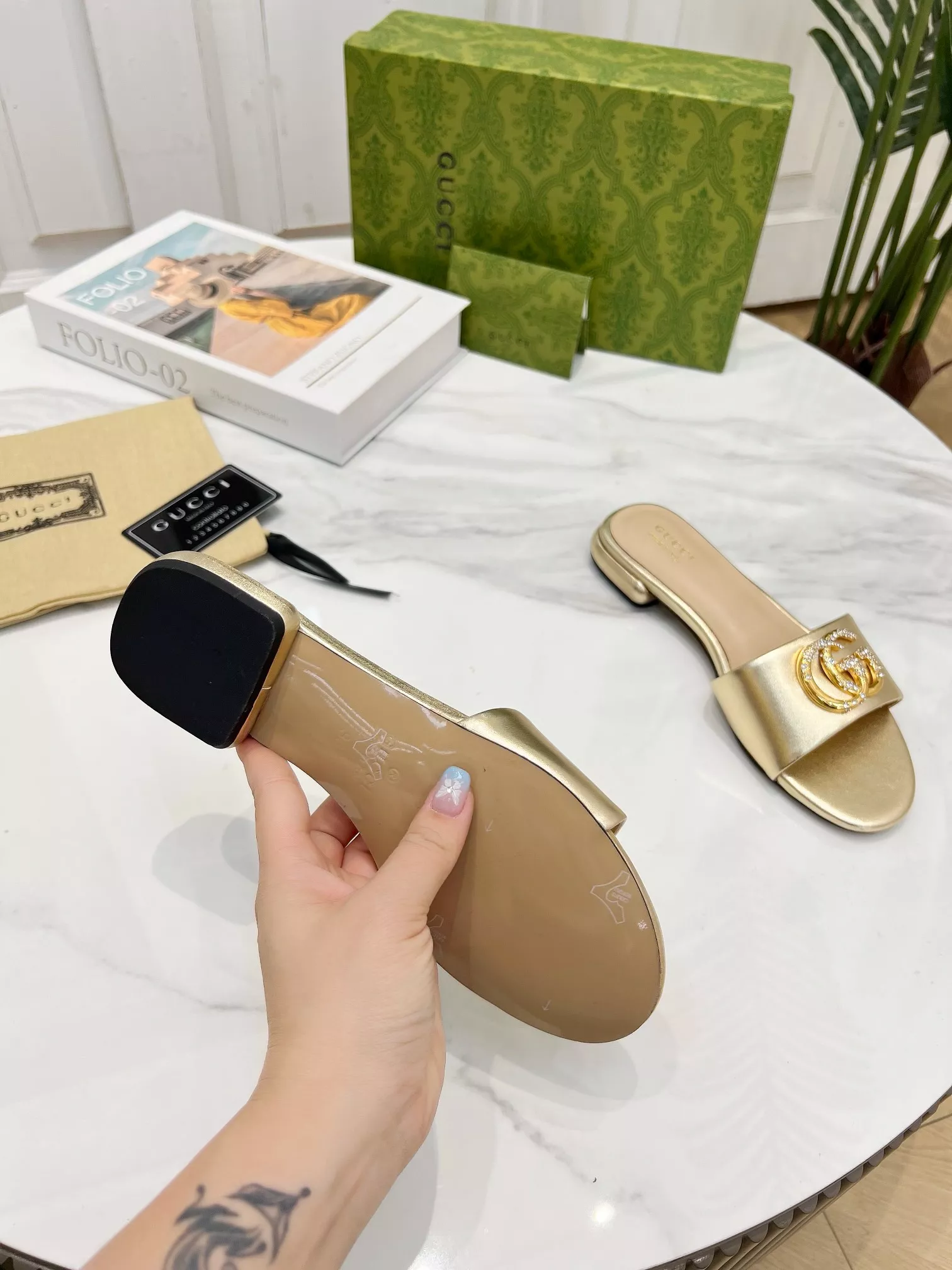 GoAnywhere 4384 Gucci Slippers For Women