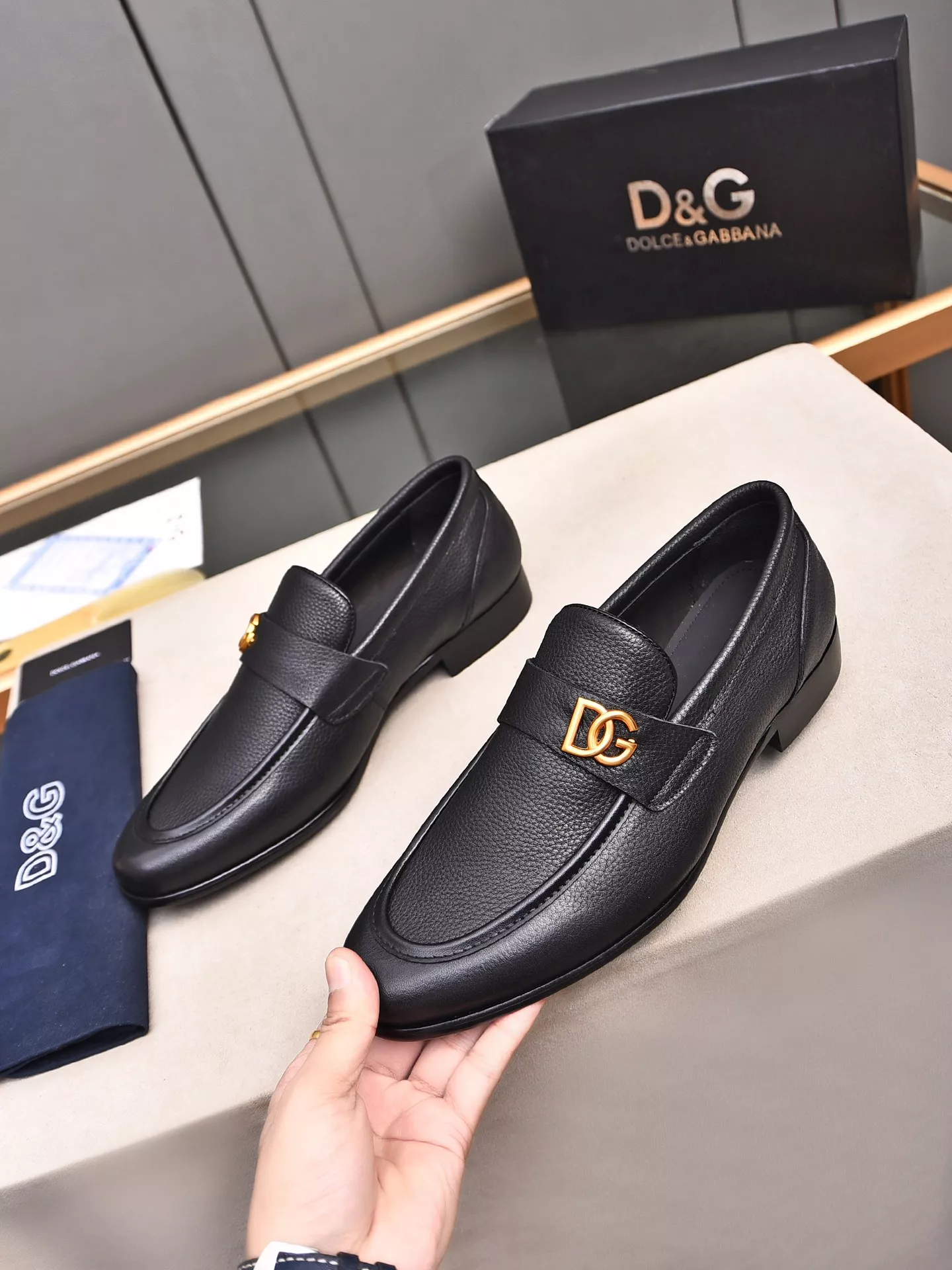 GoAnywhere 455 Dolce & Gabbana D&G Leather Shoes For Men