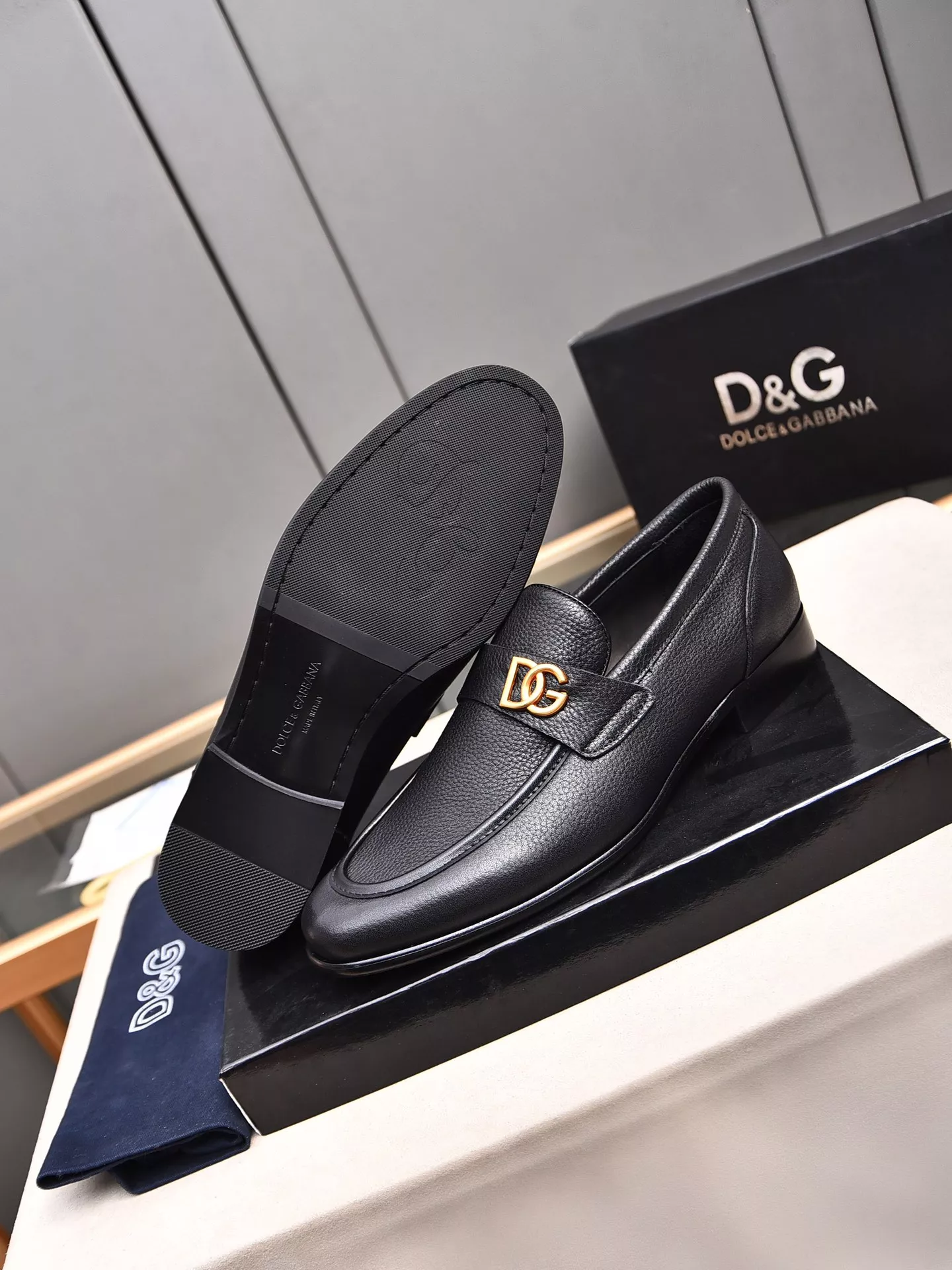 GoAnywhere 455 Dolce & Gabbana D&G Leather Shoes For Men