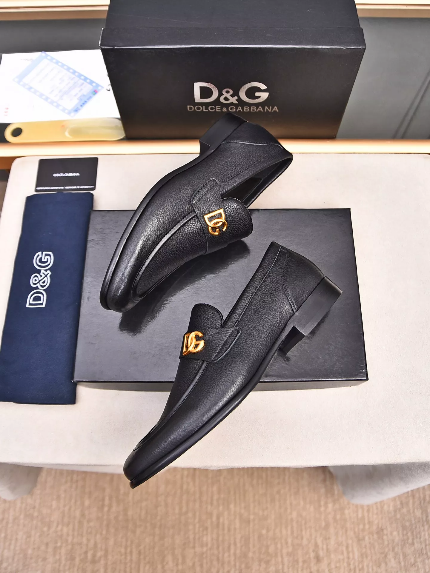 GoAnywhere 455 Dolce & Gabbana D&G Leather Shoes For Men