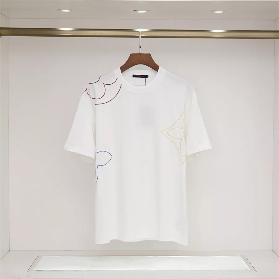GoAnywhere 4745 Louis Vuitton LV T-Shirts Short Sleeved For Unisex