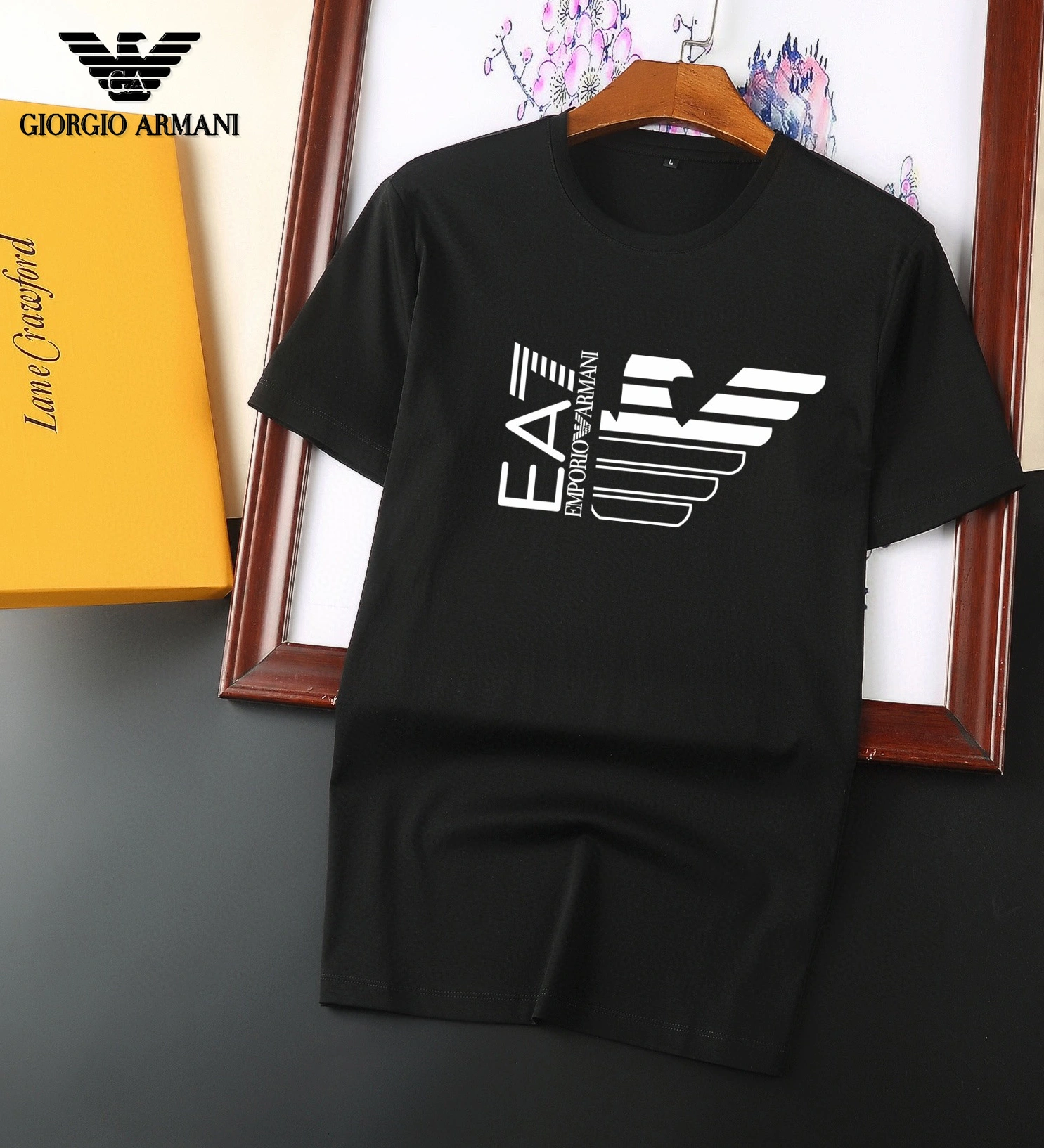 GoAnywhere 4889 Armani T-Shirts Short Sleeved For Men
