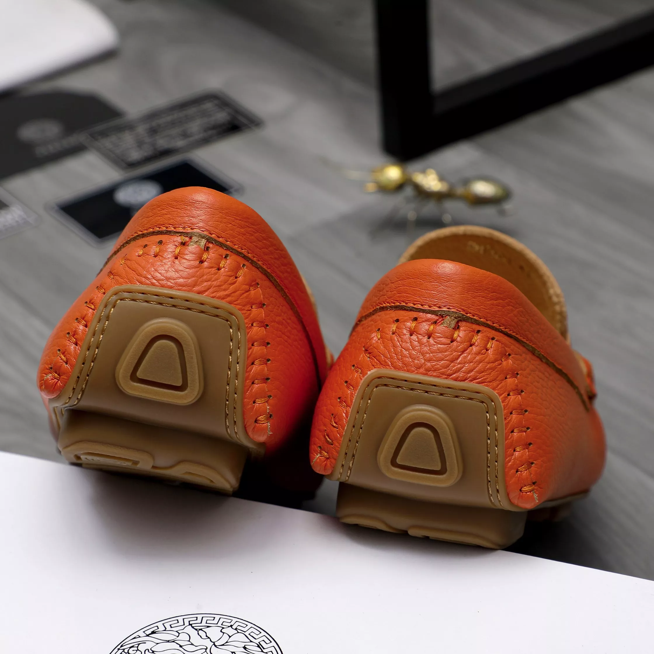 GoAnywhere 502 Versace Leather Shoes For Men