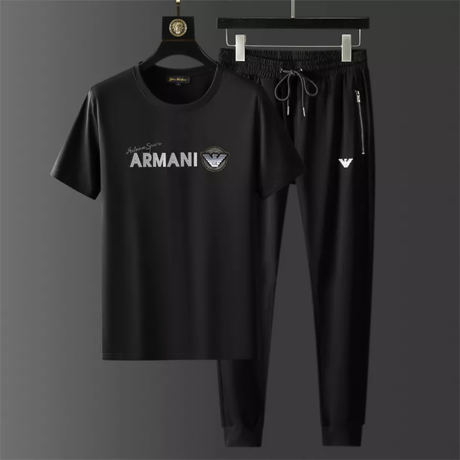 GoAnywhere 5616 Armani Tracksuits Short Sleeved For Men