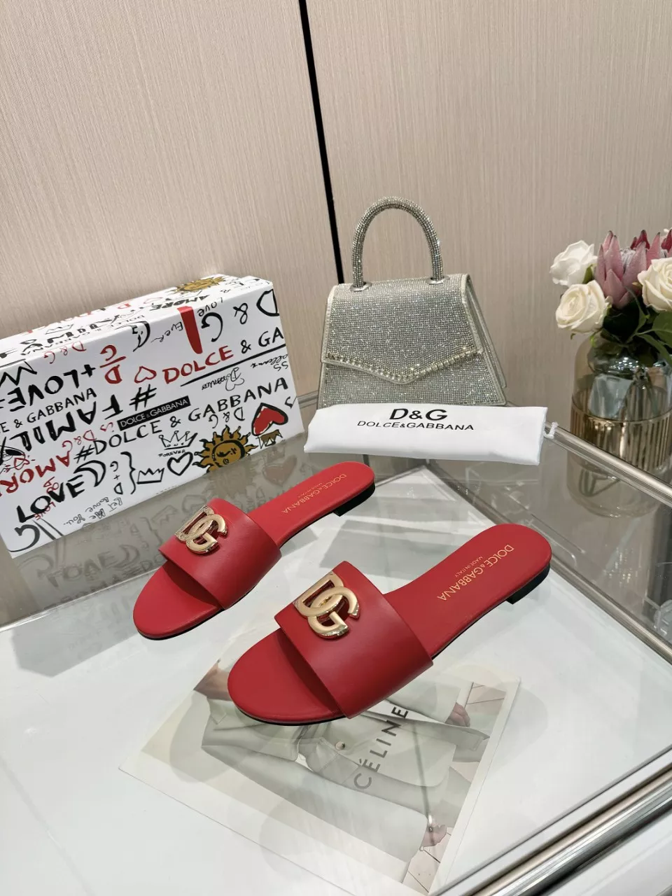 GoAnywhere 5686 Dolce & Gabbana D&G Slippers For Women