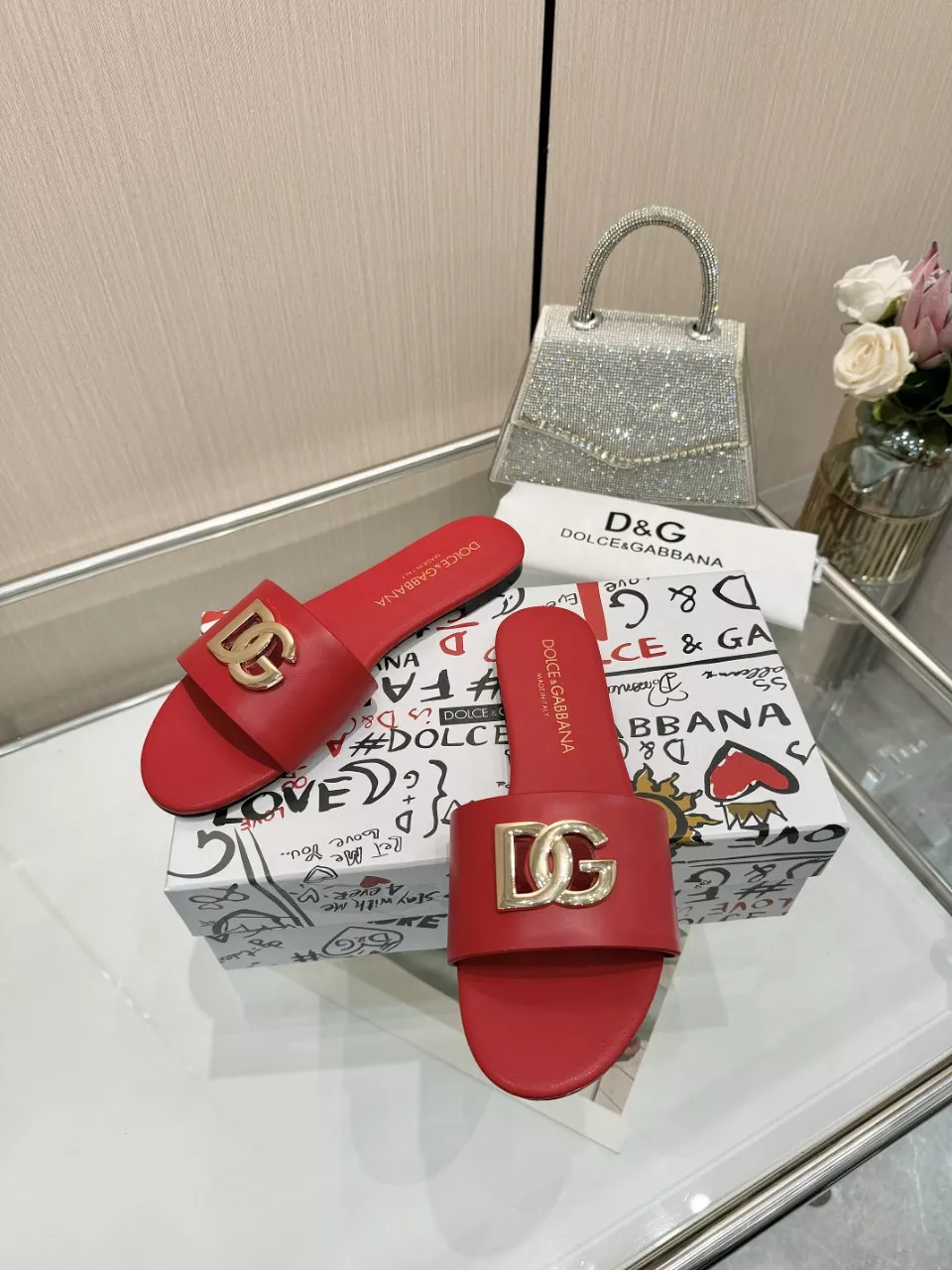 GoAnywhere 5686 Dolce & Gabbana D&G Slippers For Women