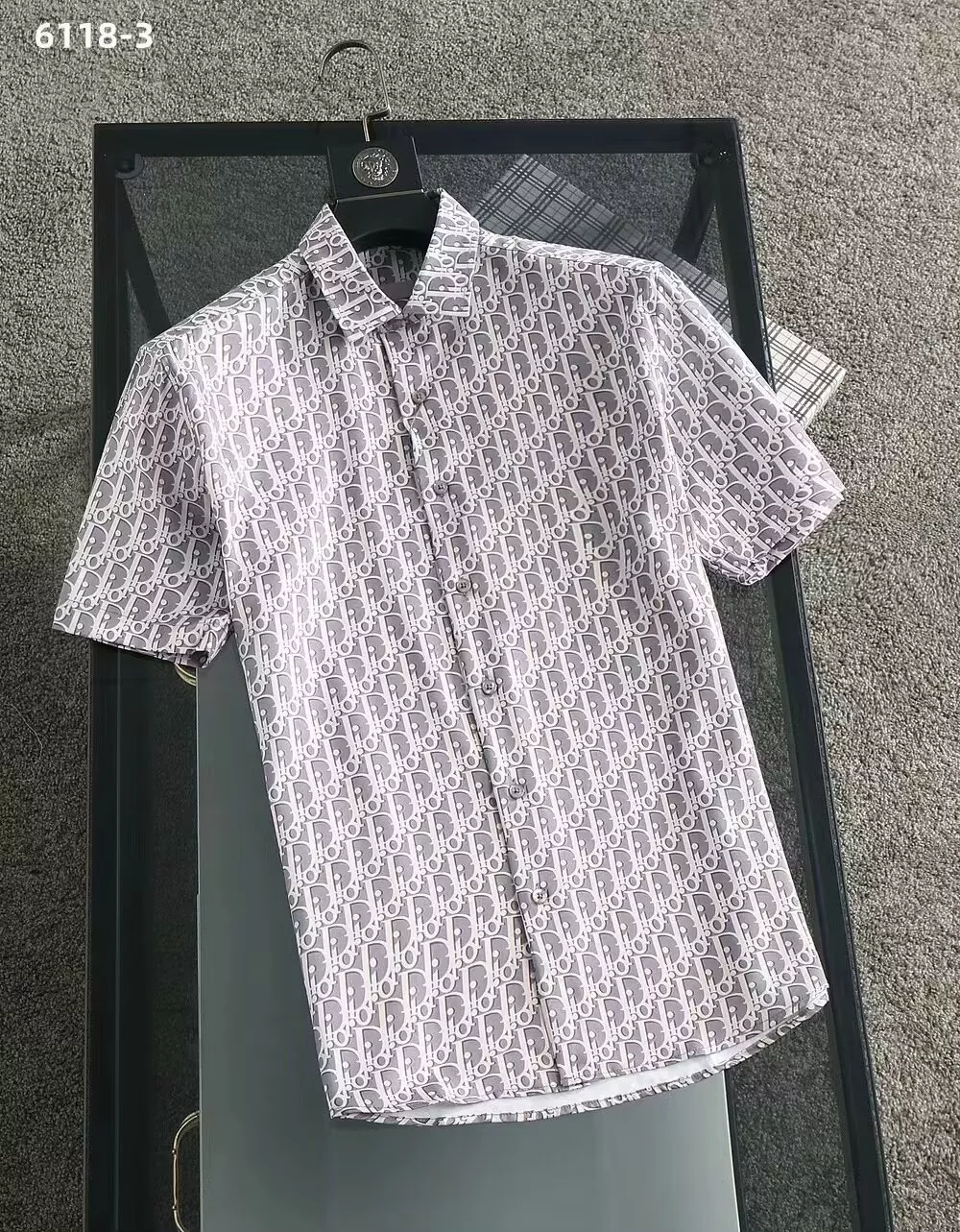 GoAnywhere 6008 Christian Dior Shirts Short Sleeved For Men