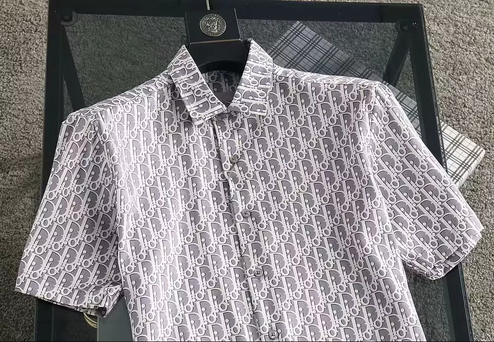 GoAnywhere 6008 Christian Dior Shirts Short Sleeved For Men