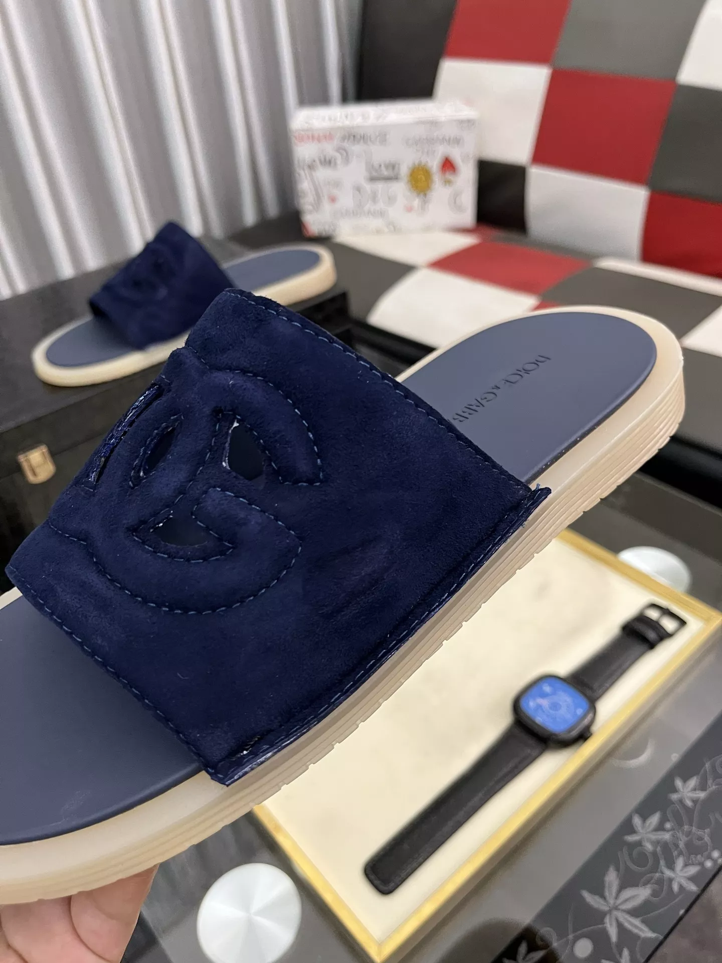 GoAnywhere 6290 Dolce & Gabbana D&G Slippers For Men