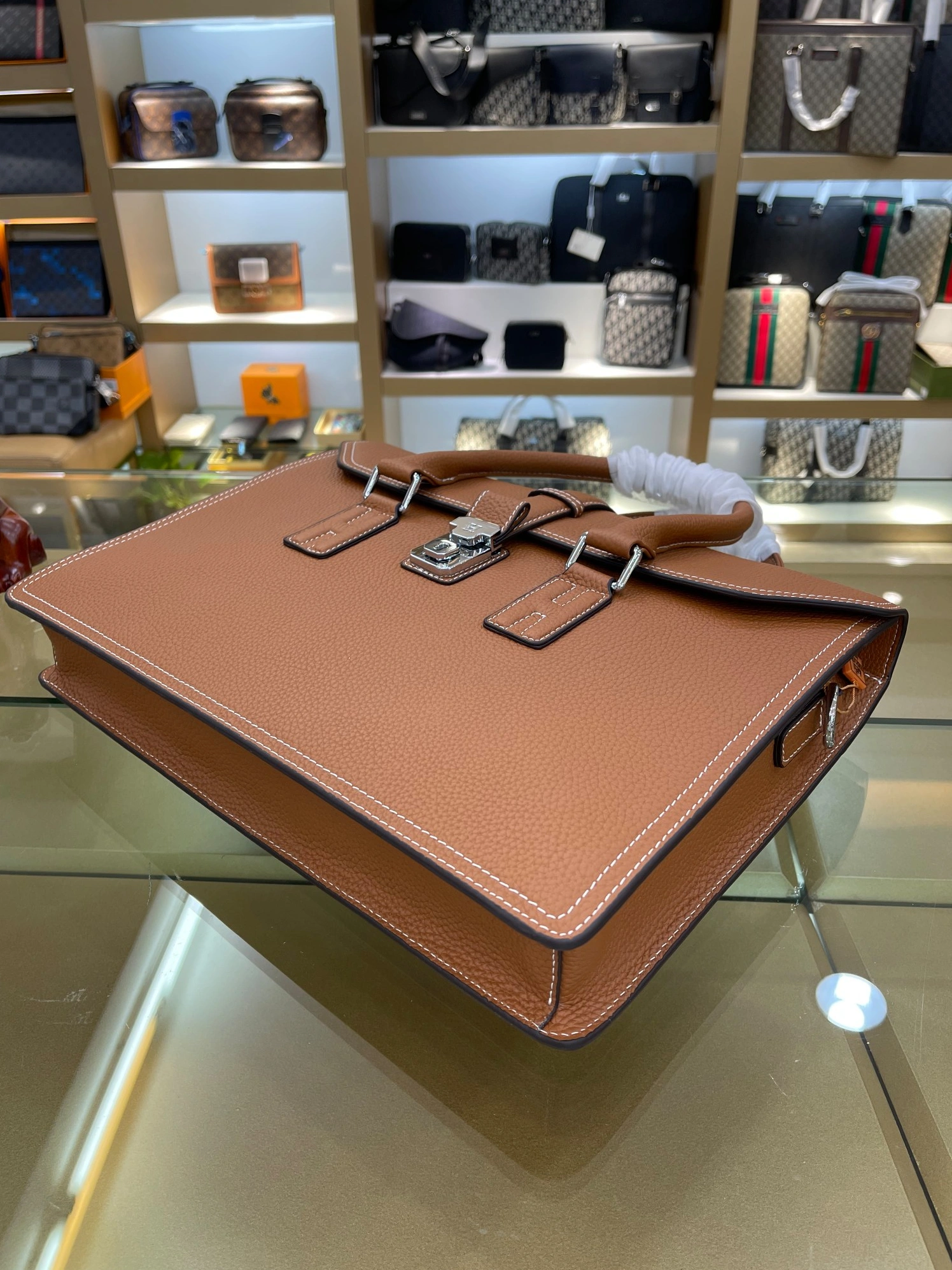 GoAnywhere 643 Hermes AAA Man Handbags