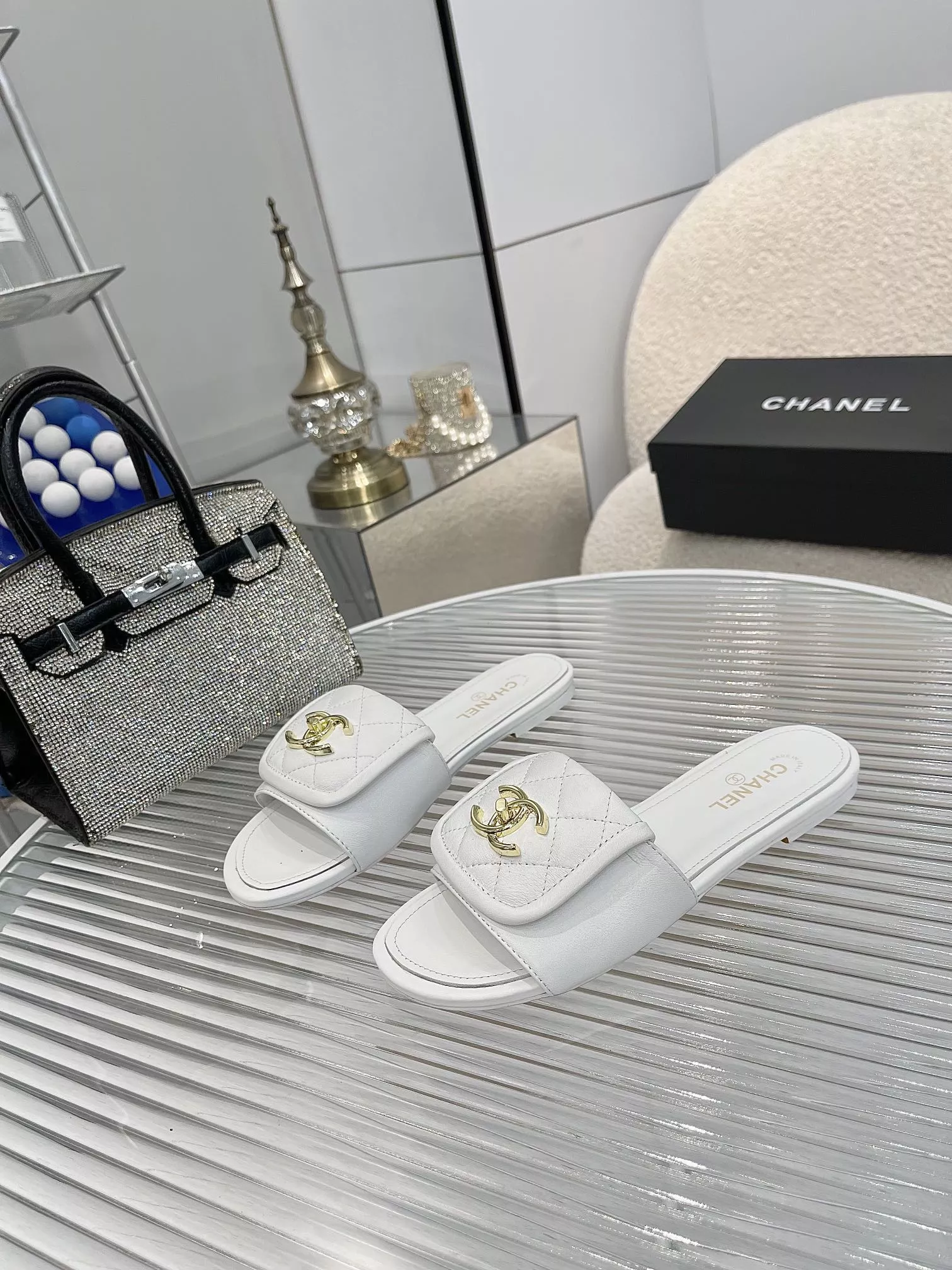 GoAnywhere 655 Chanel Slippers For Women