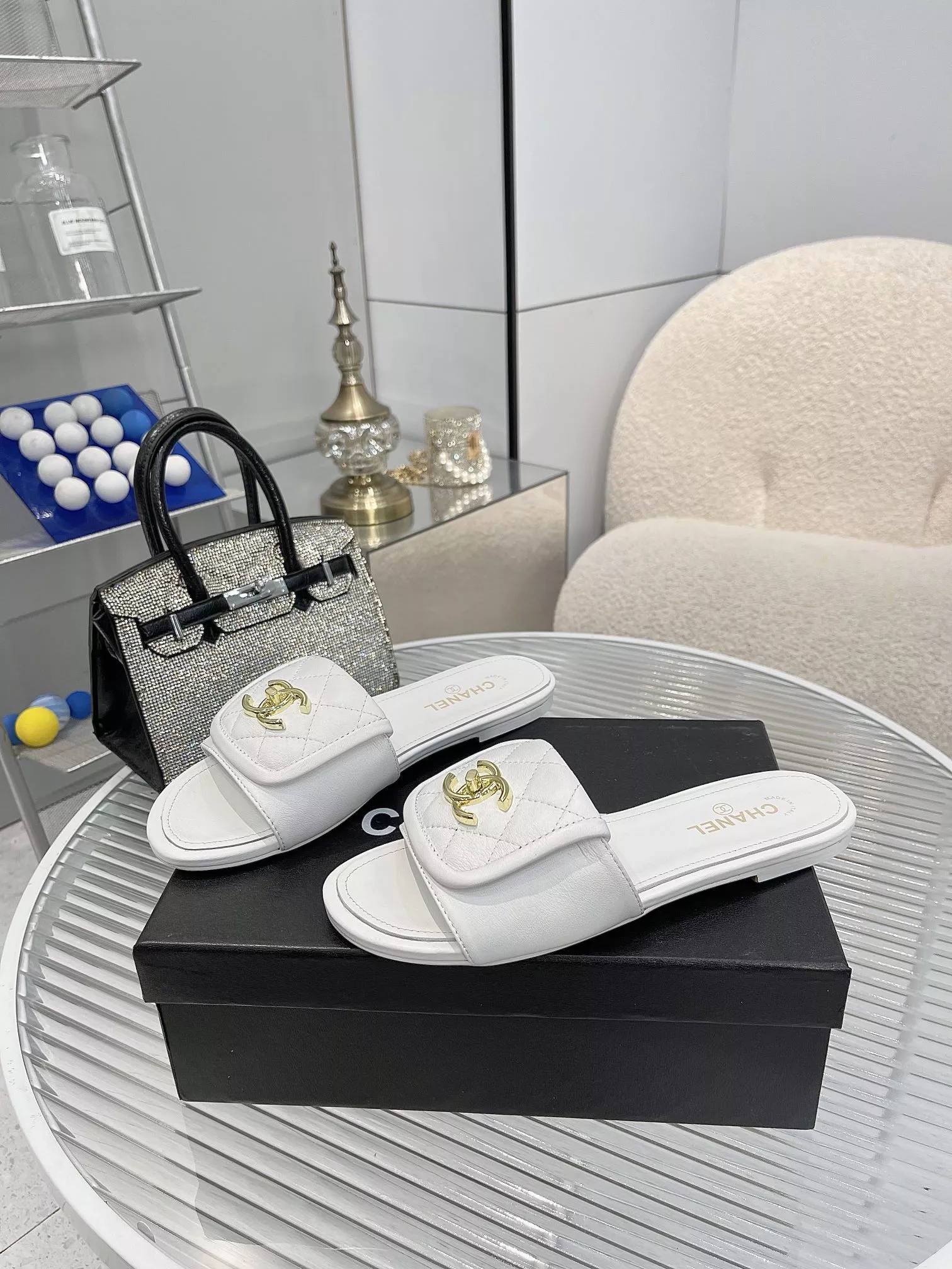 GoAnywhere 655 Chanel Slippers For Women