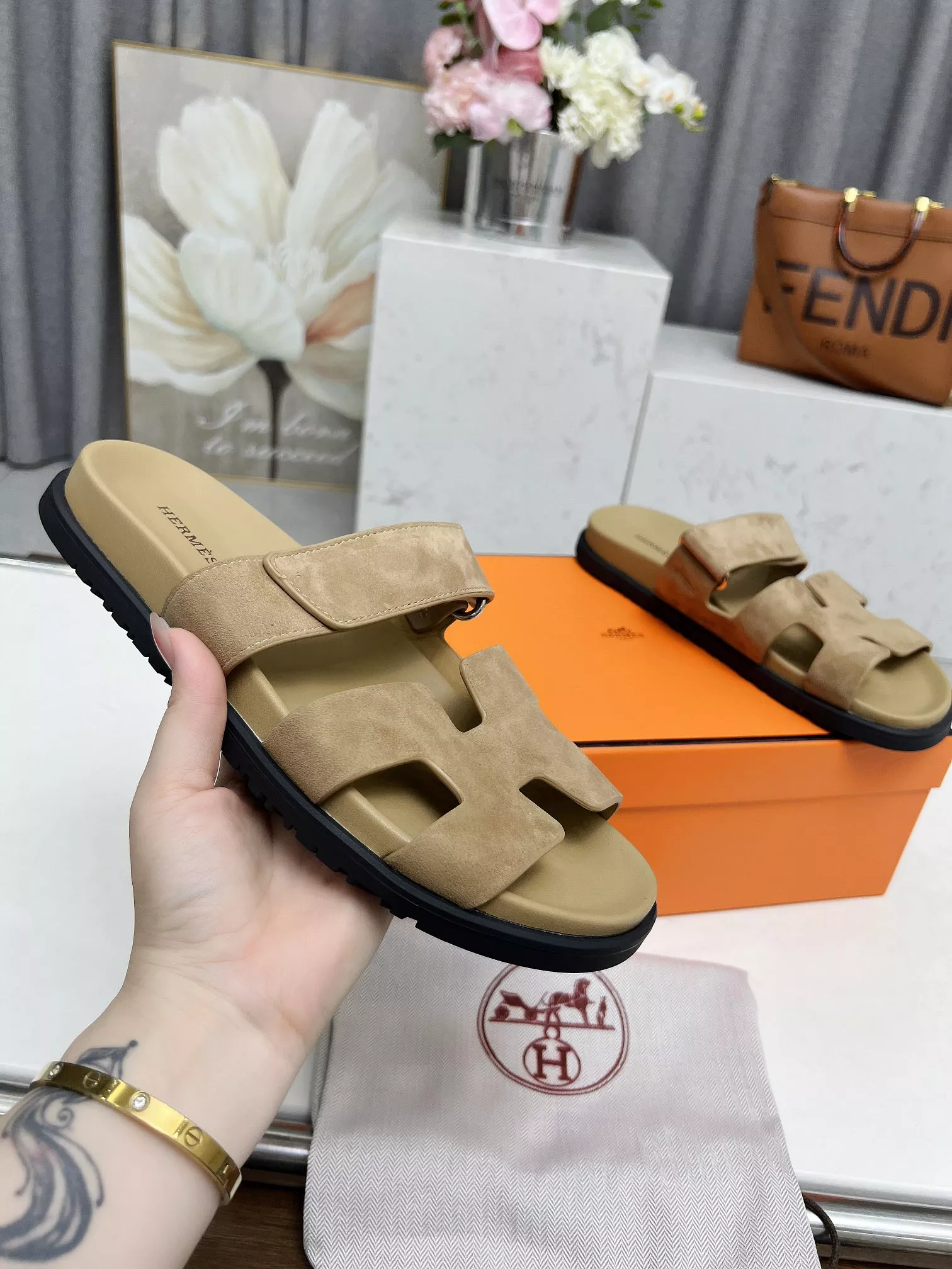GoAnywhere 6626 Hermes Slippers For Women