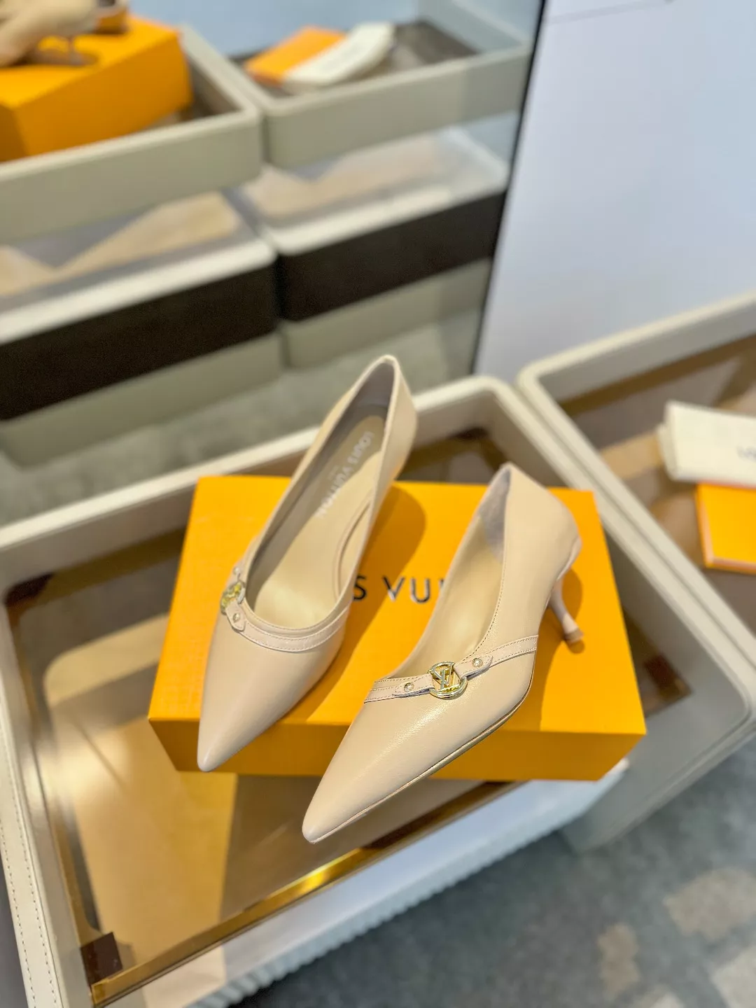 GoAnywhere 6766 Louis Vuitton High-Heeled Shoes For Women