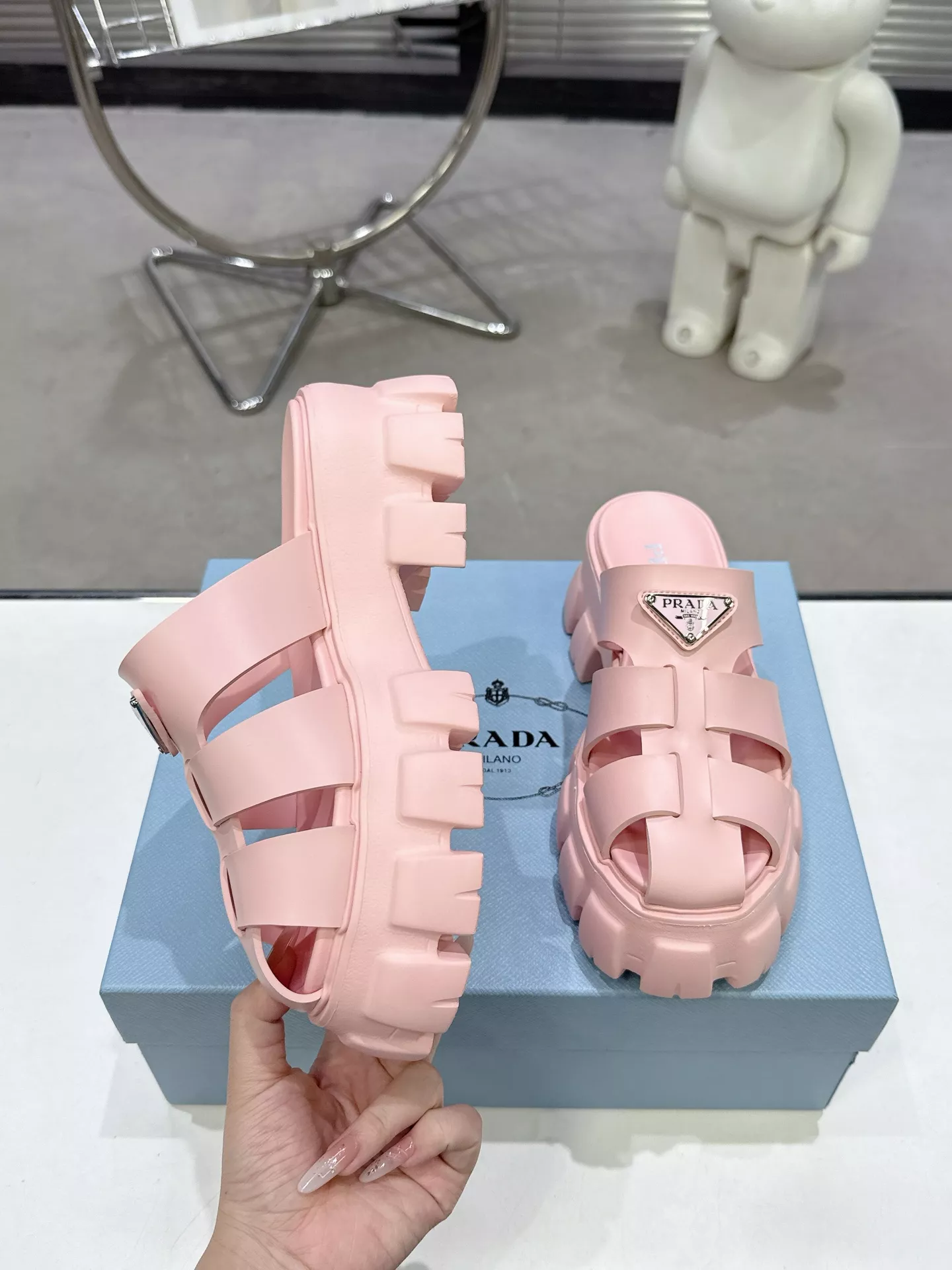GoAnywhere 7004 Prada Slippers For Women