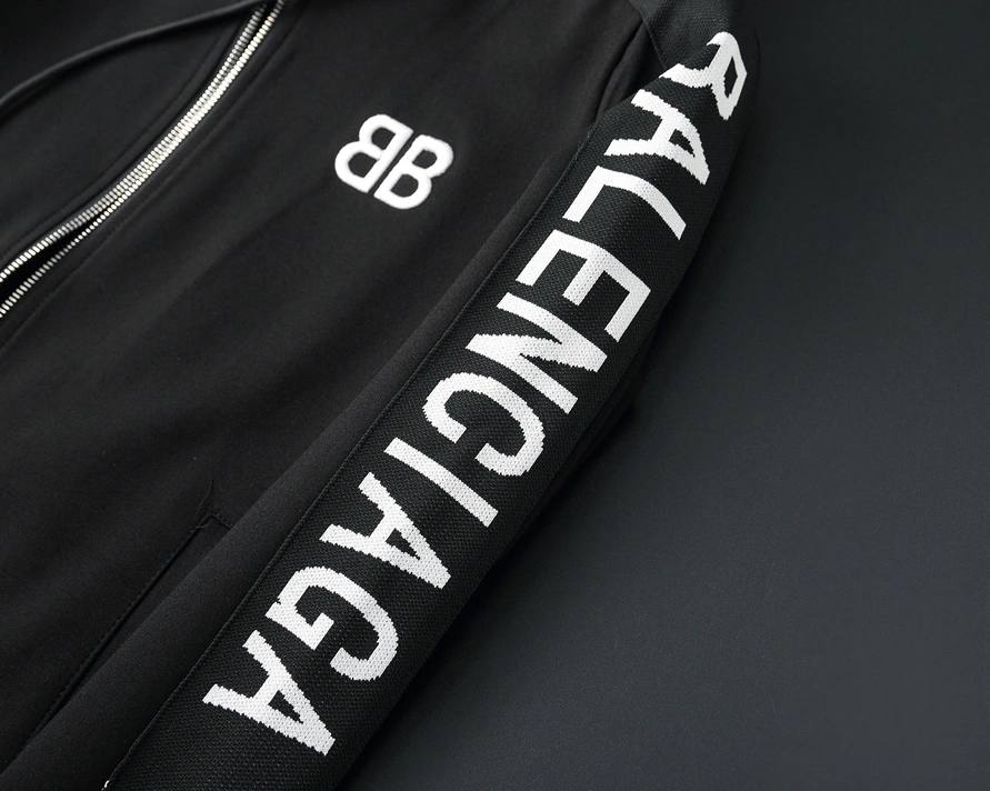 GoAnywhere 7044 Balenciaga Fashion Tracksuits Long Sleeved For Men