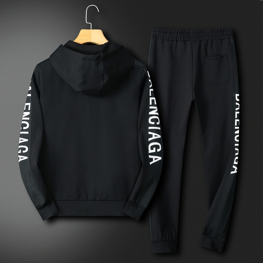GoAnywhere 7044 Balenciaga Fashion Tracksuits Long Sleeved For Men
