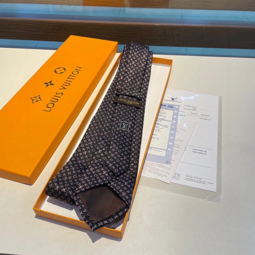 GoAnywhere 7117 Louis Vuitton LV Necktie For Men