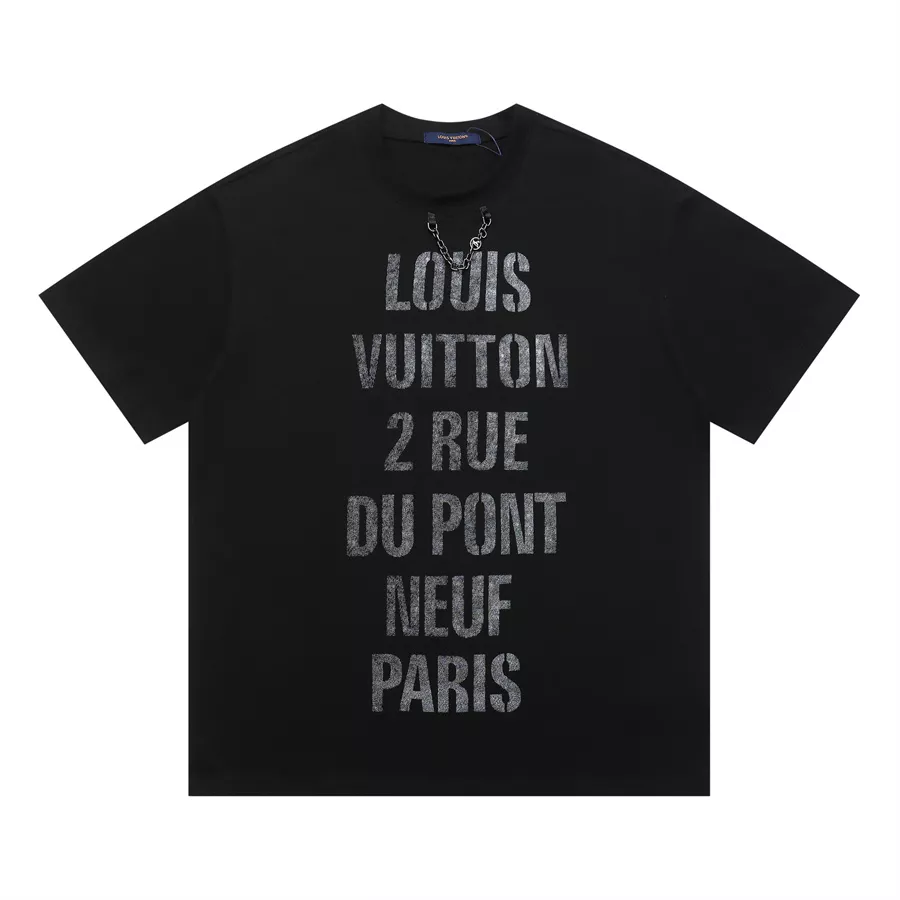 GoAnywhere 7595 Louis Vuitton LV T-Shirts Short Sleeved For Unisex