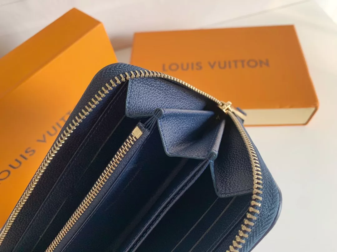 GoAnywhere 8107 Louis Vuitton LV Wallets In Navy