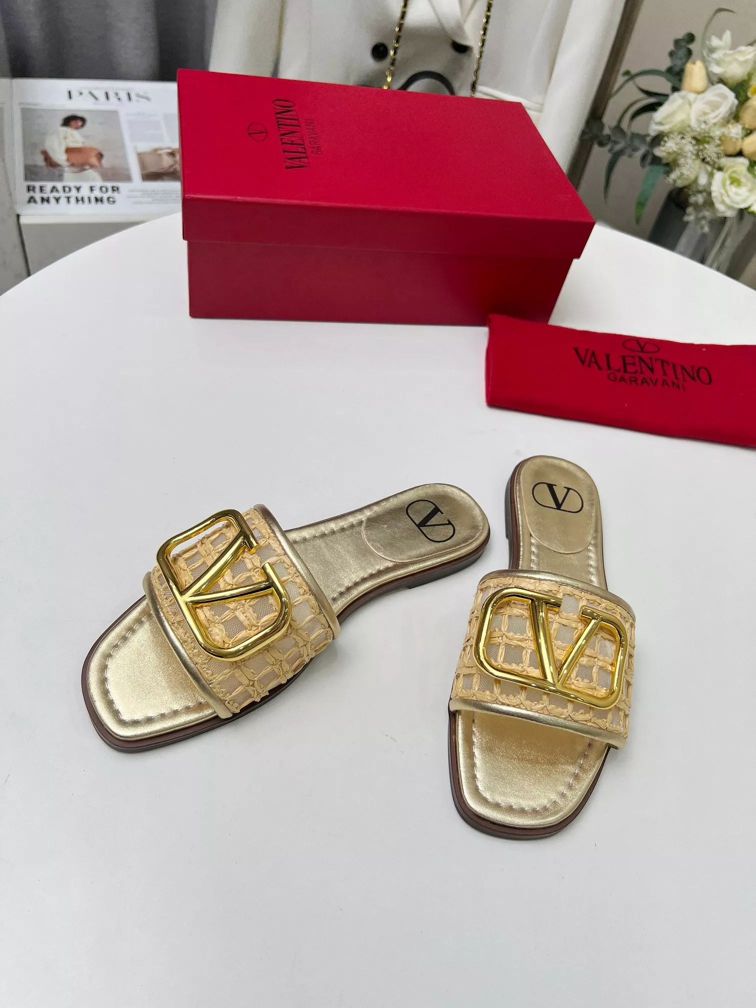 GoAnywhere 8212 Valentino Slippers For Women