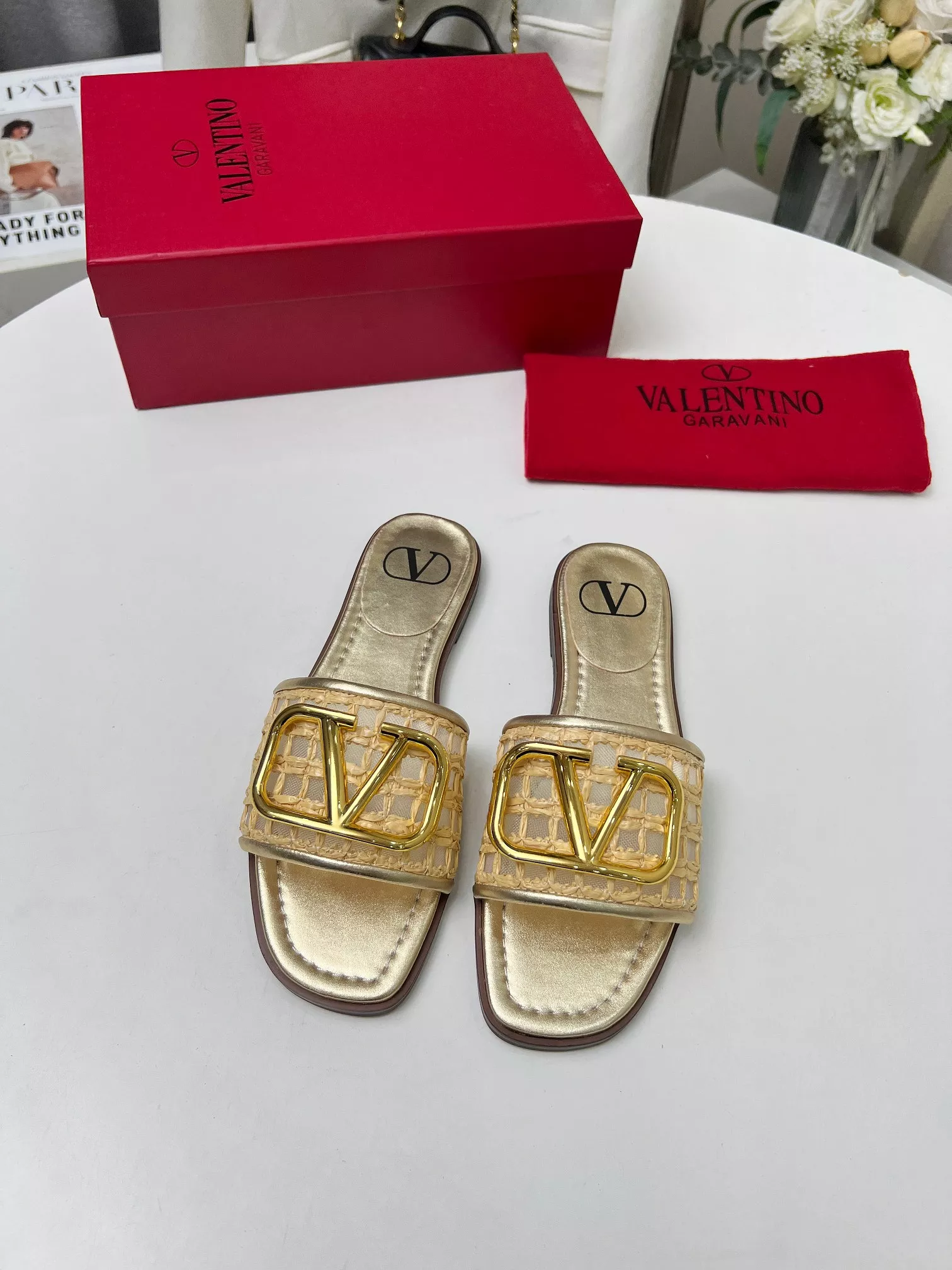 GoAnywhere 8212 Valentino Slippers For Women