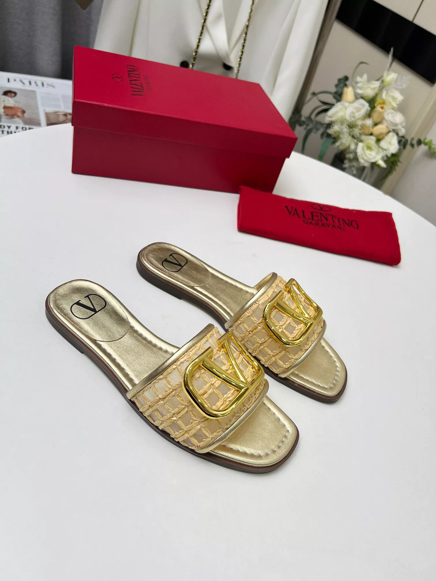 GoAnywhere 8212 Valentino Slippers For Women