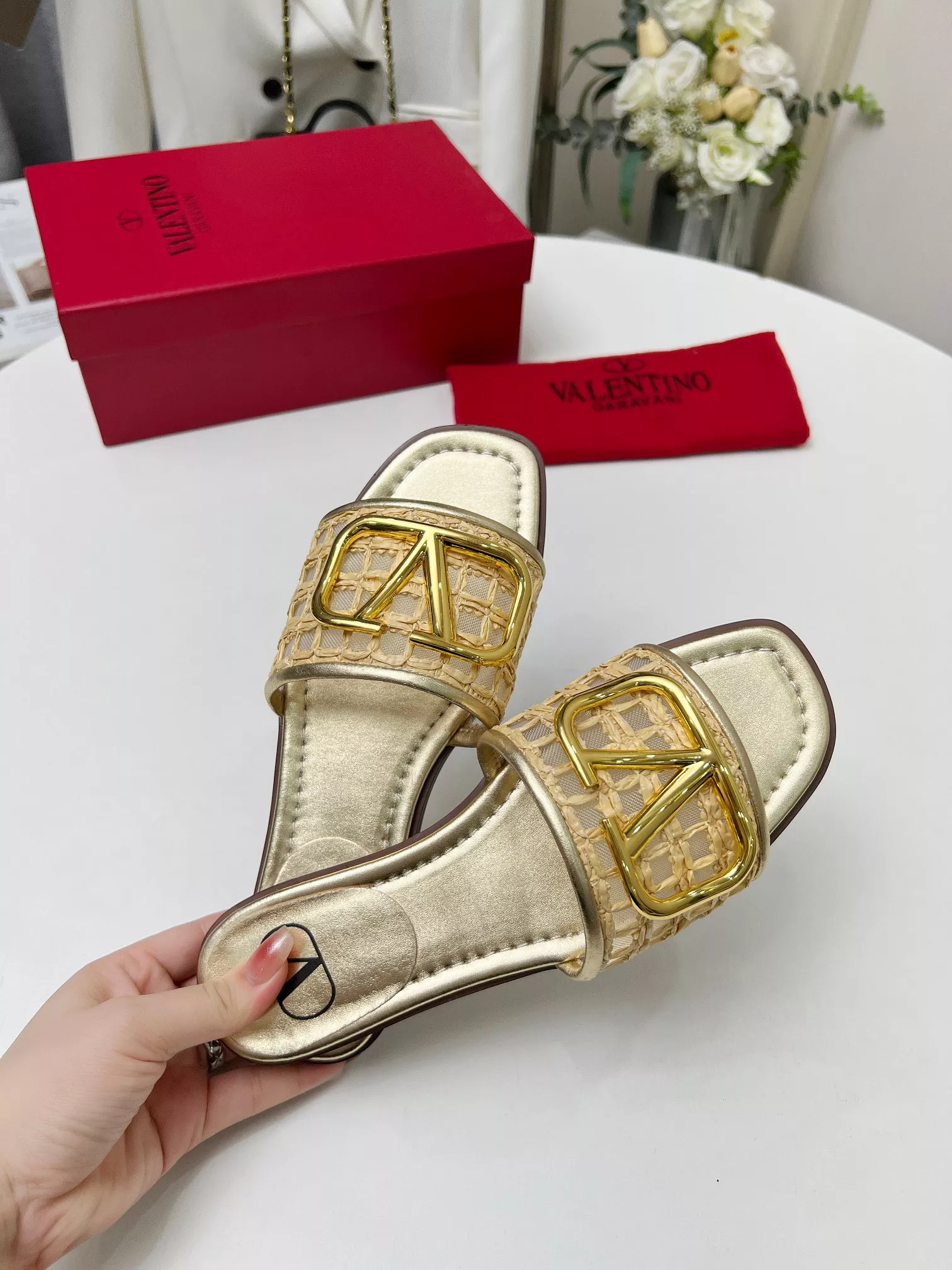 GoAnywhere 8212 Valentino Slippers For Women