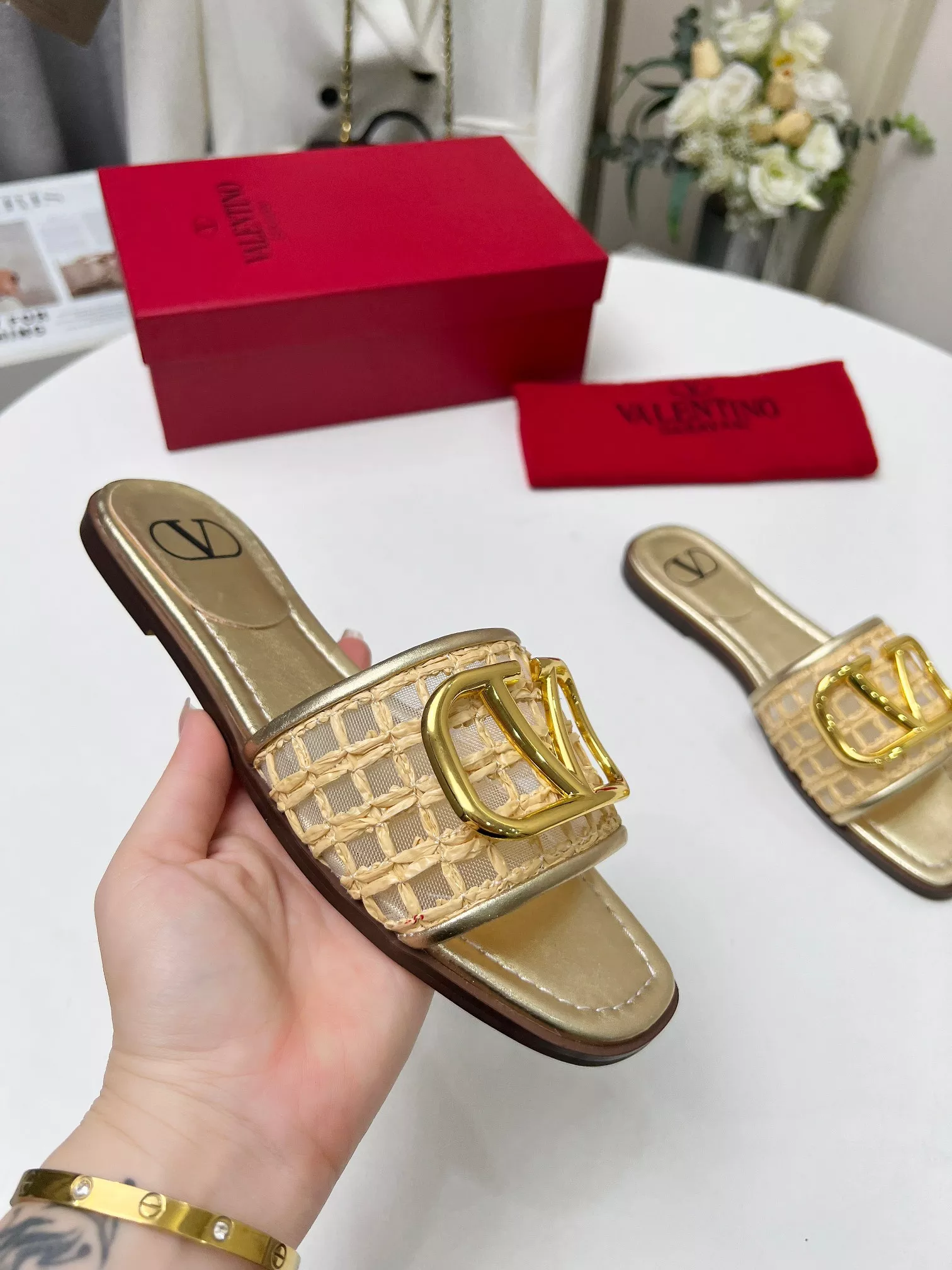 GoAnywhere 8212 Valentino Slippers For Women