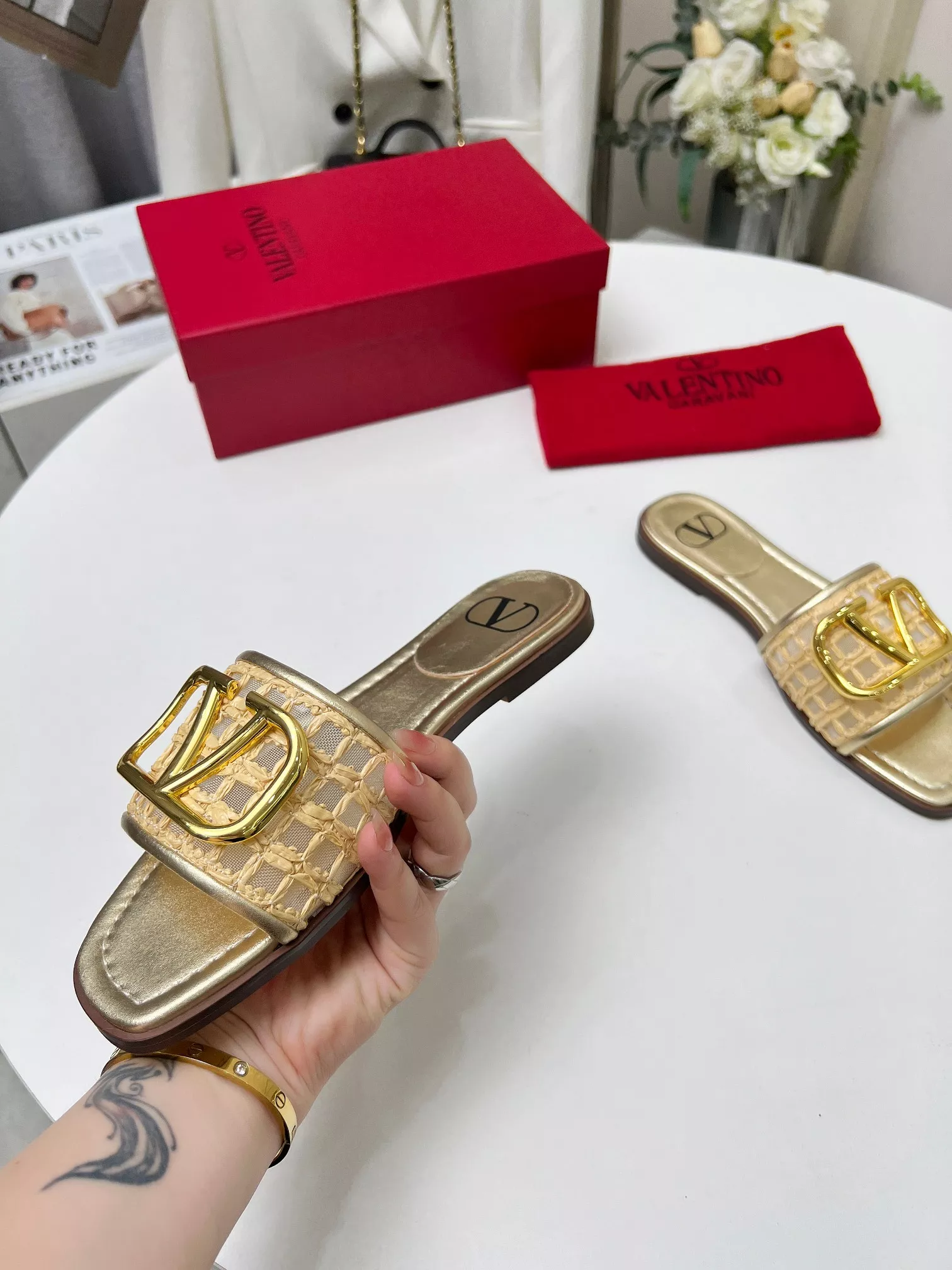 GoAnywhere 8212 Valentino Slippers For Women