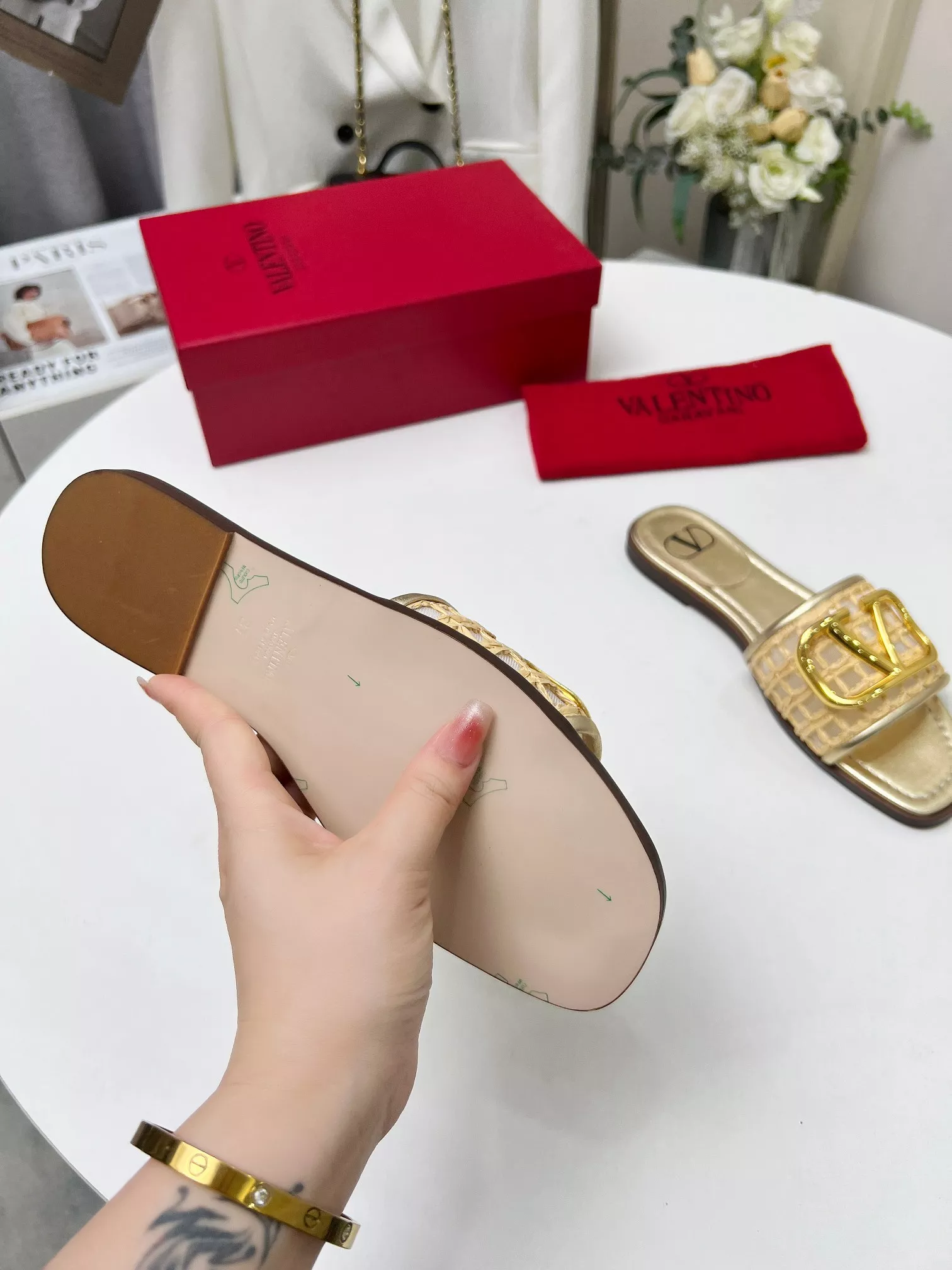 GoAnywhere 8212 Valentino Slippers For Women