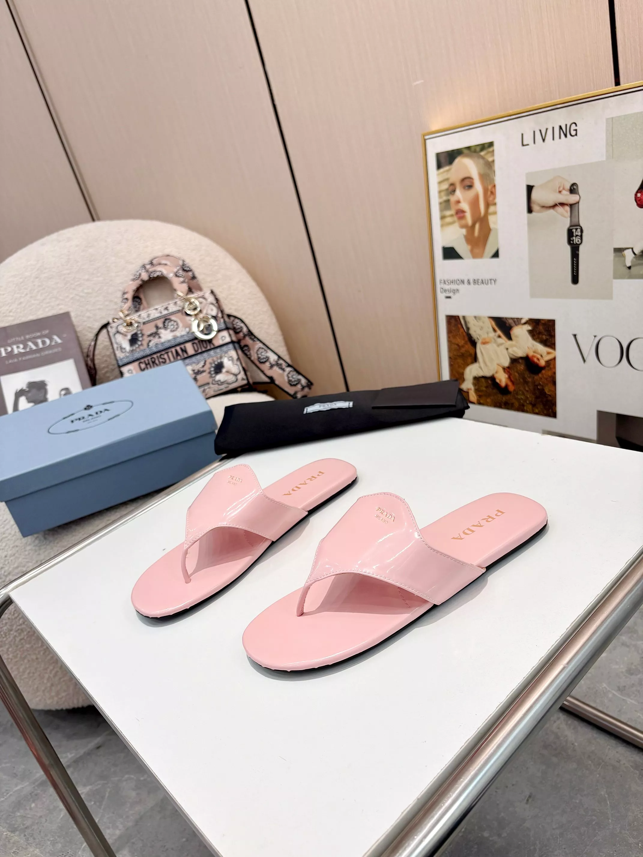 GoAnywhere 8541 Prada Slippers For Women