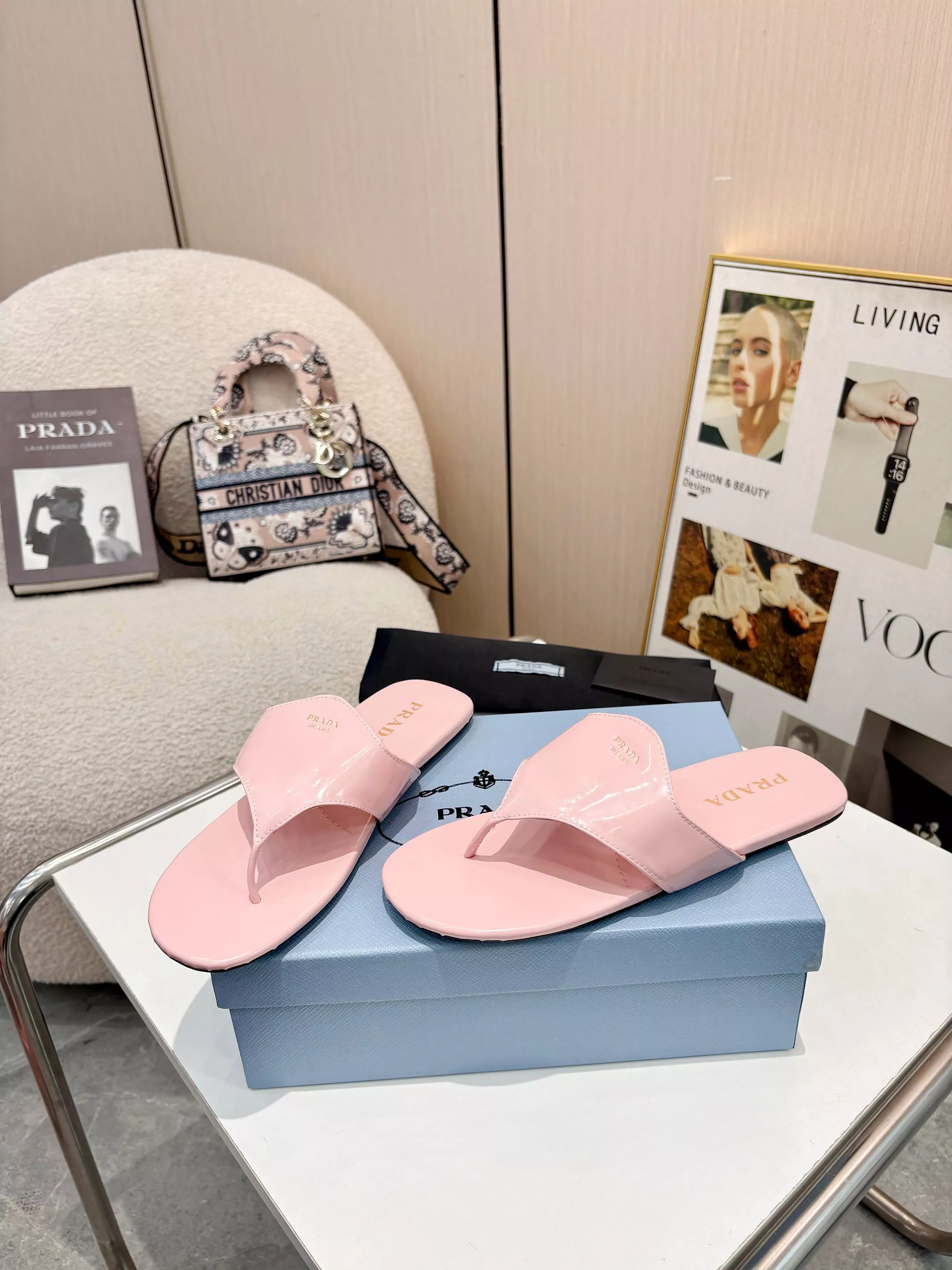 GoAnywhere 8541 Prada Slippers For Women