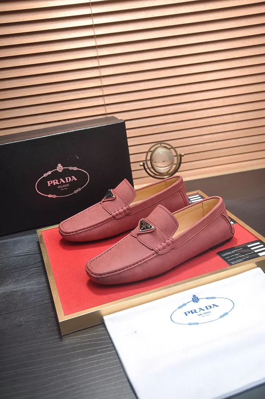 GoAnywhere 8822 Prada Leather Shoes For Men