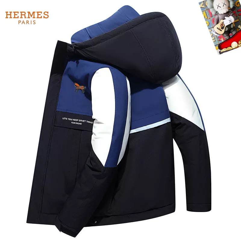 GoAnywhere 9352 Hermes Down Feather Coat Long Sleeved For Men