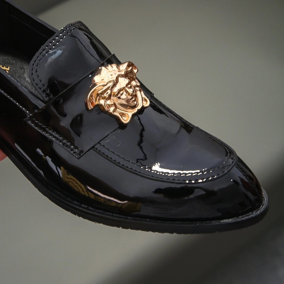 GoAnywhere 9516 Versace Leather Shoes For Men