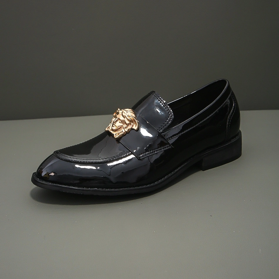 GoAnywhere 9516 Versace Leather Shoes For Men