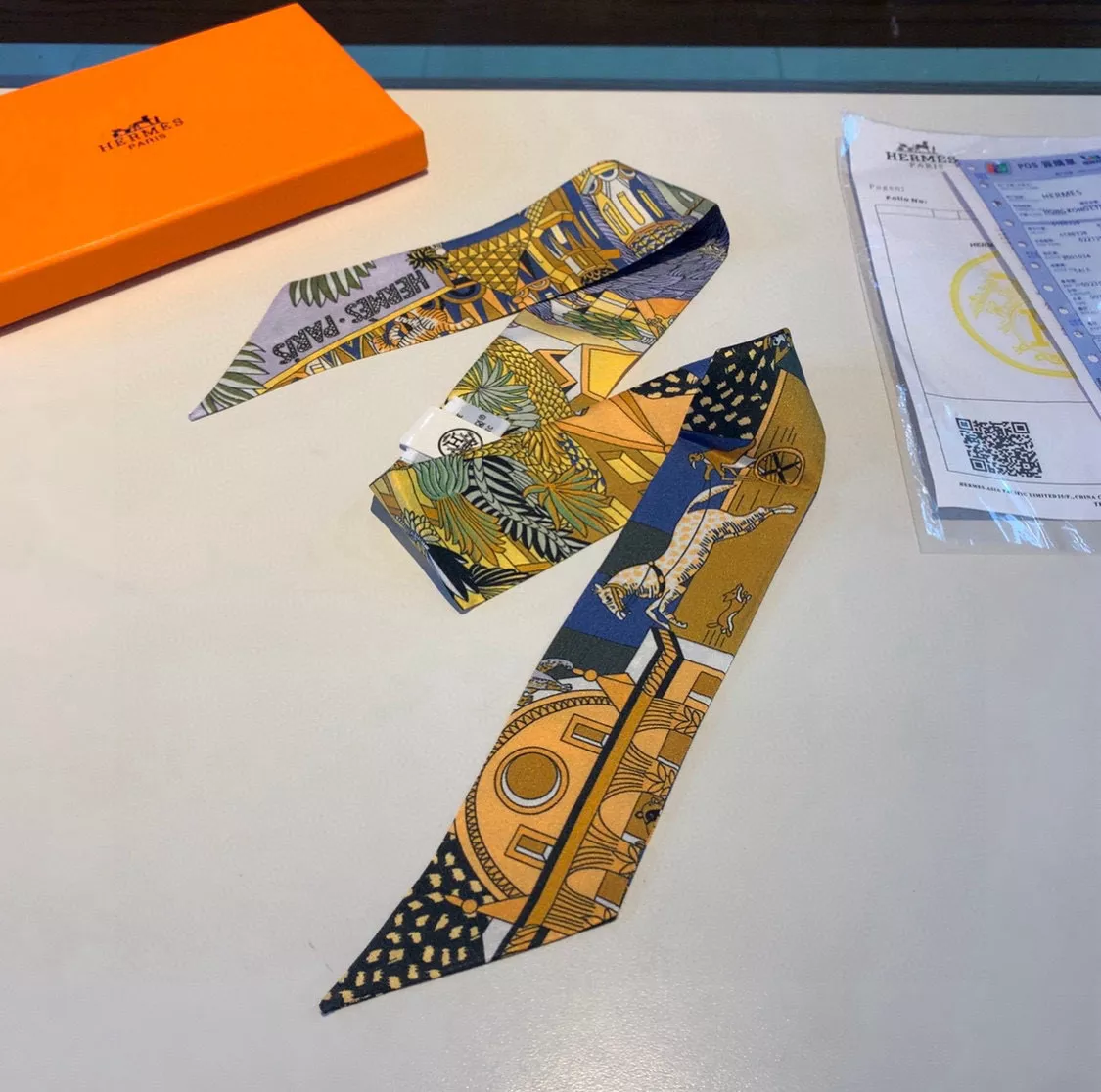 GoAnywhere 9698 Hermes Silk Scarf