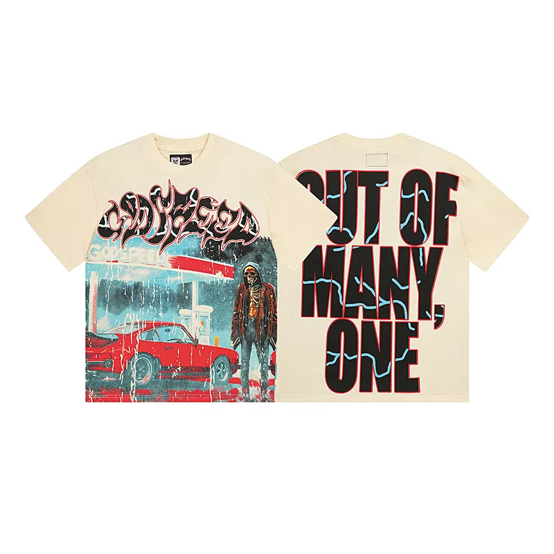 Godspeed T-Shirts Short Sleeved For Unisex Functional 2626