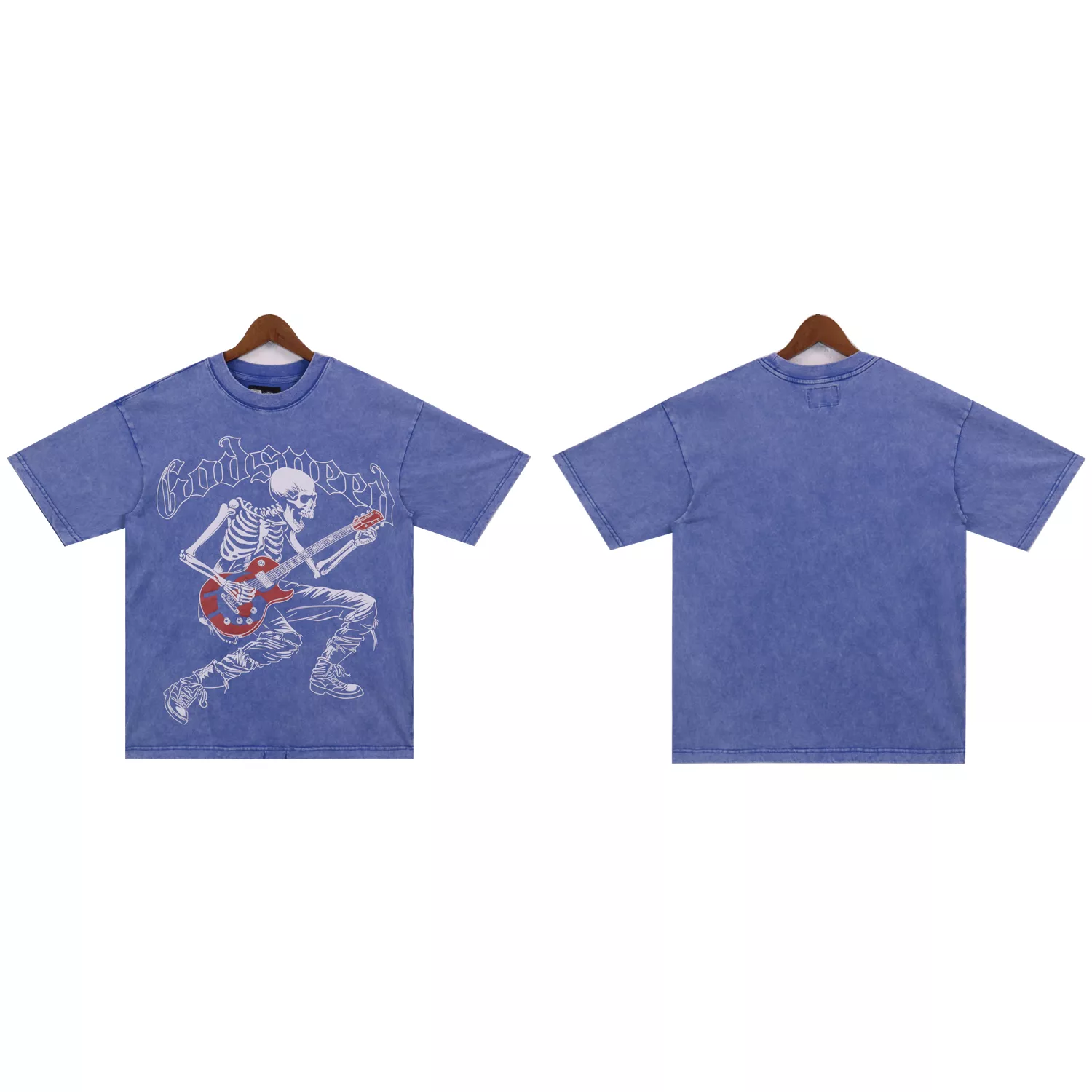 Godspeed T-Shirts Short Sleeved For Unisex Resilient 8037