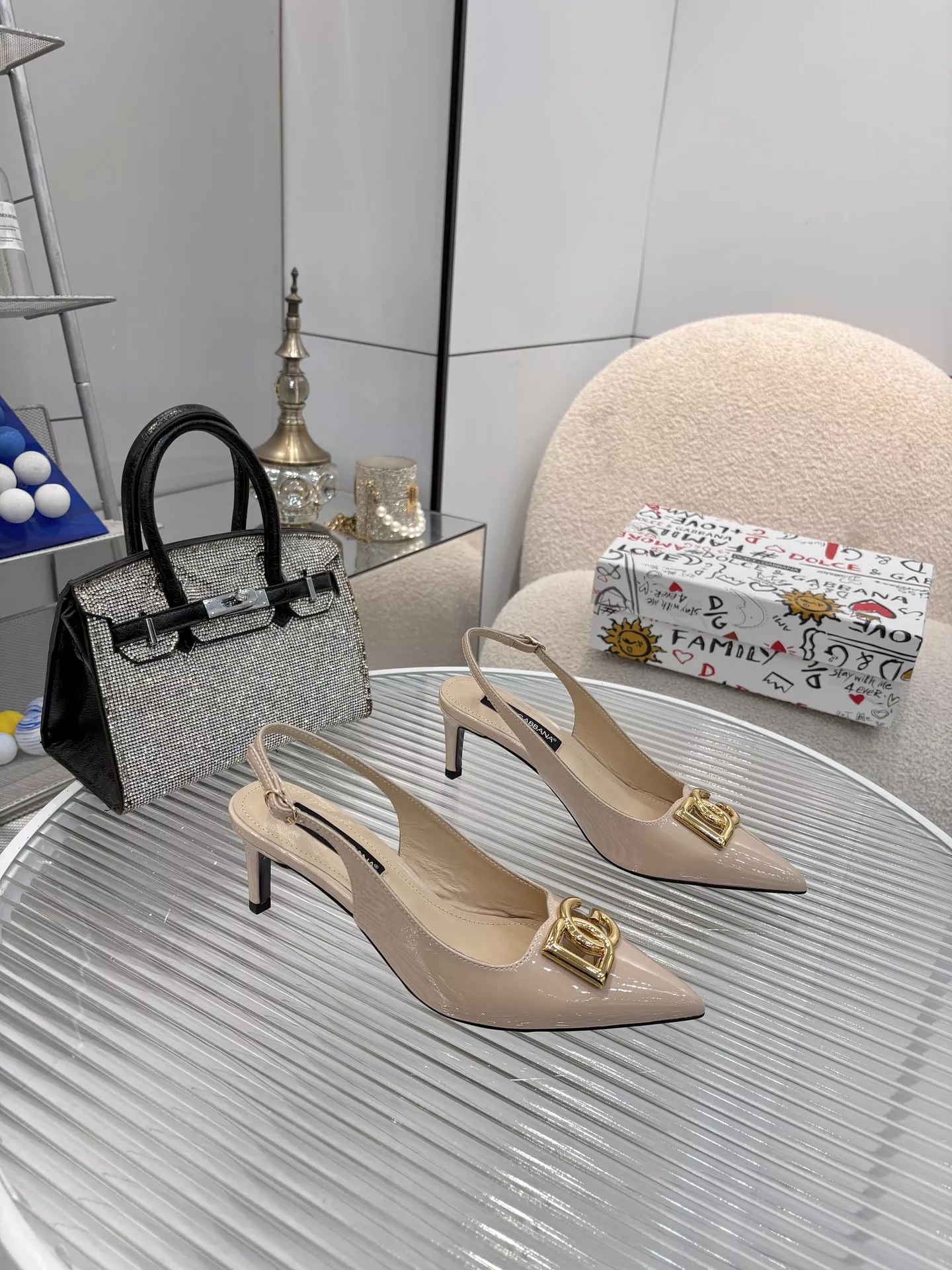 GoodFit 1751 Dolce & Gabbana D&G Slippers For Women