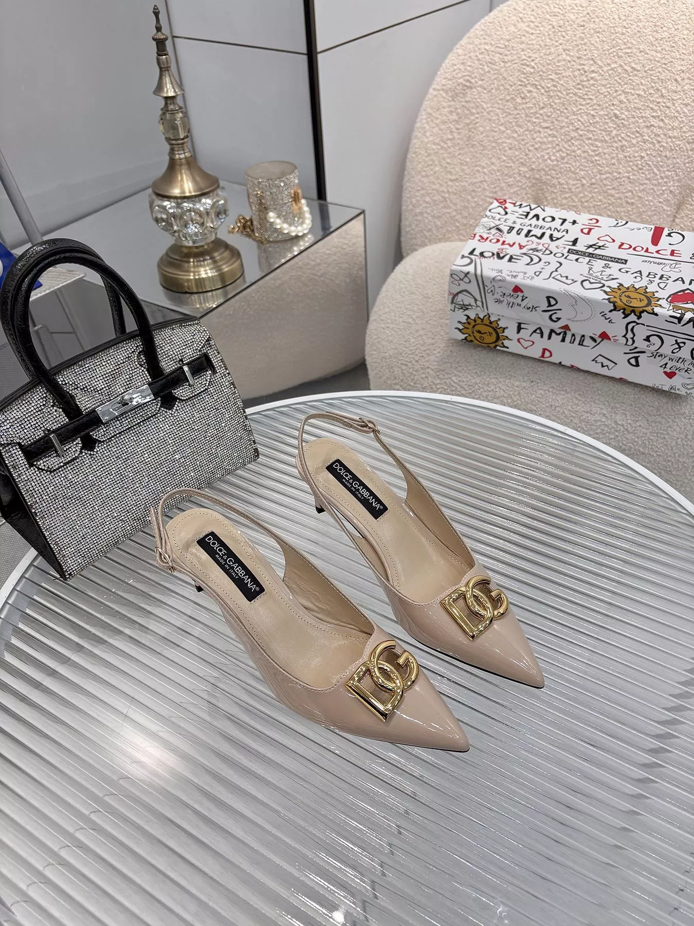 GoodFit 1751 Dolce & Gabbana D&G Slippers For Women