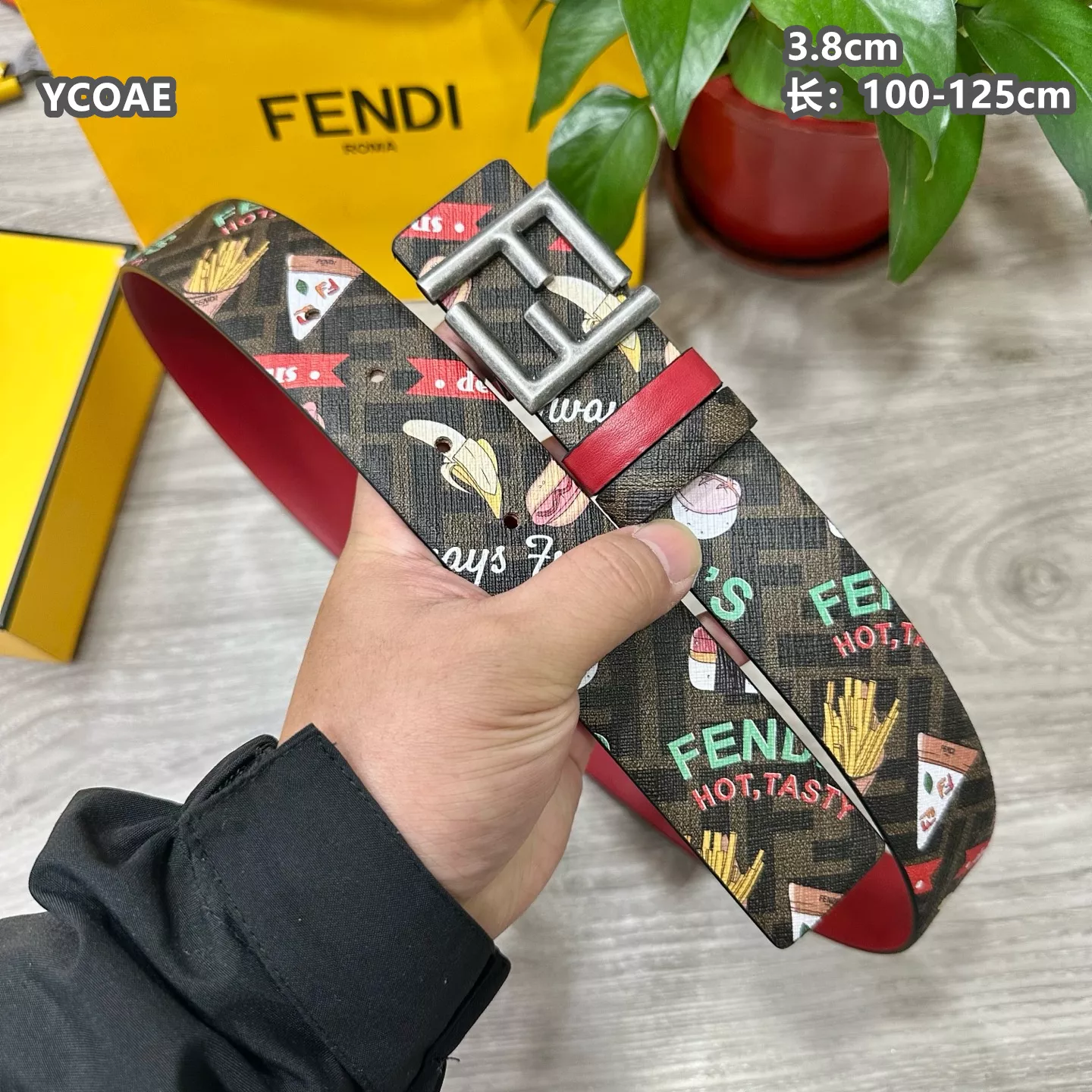 GoodFit 1975 Fendi AAA Quality Belts For Men