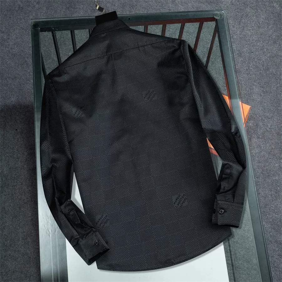 GoodFit 2512 Louis Vuitton LV Shirts Long Sleeved For Men