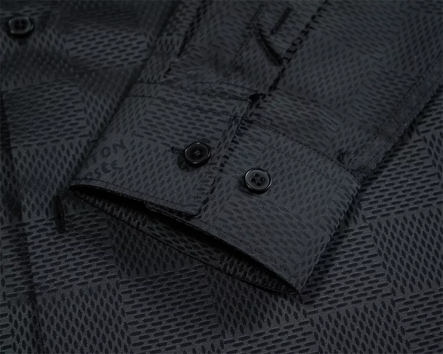 GoodFit 2512 Louis Vuitton LV Shirts Long Sleeved For Men