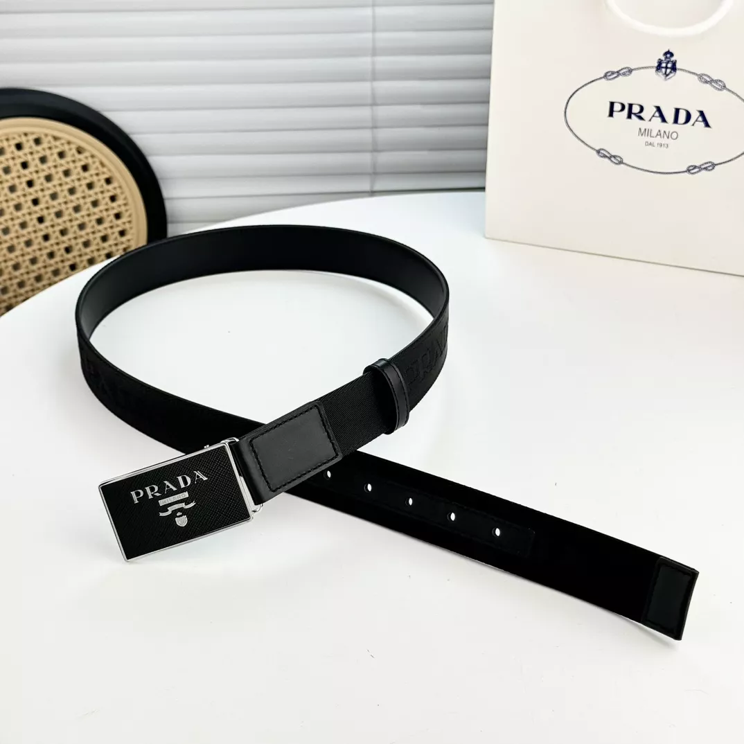 GoodFit 3277 Prada AAA Quality Belts In 3.5cm For Men
