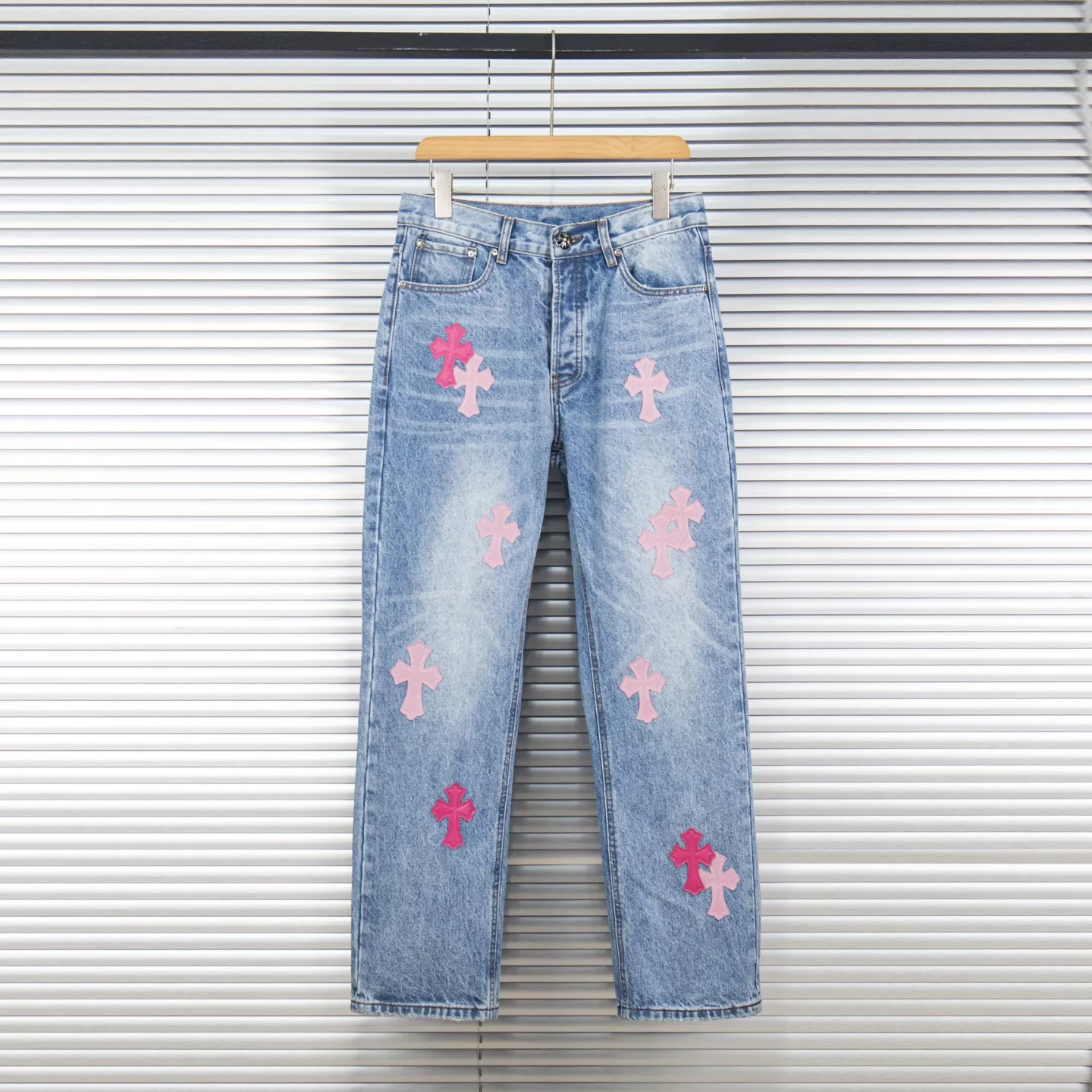 GoodFit 3455 Chrome Hearts Jeans For Men